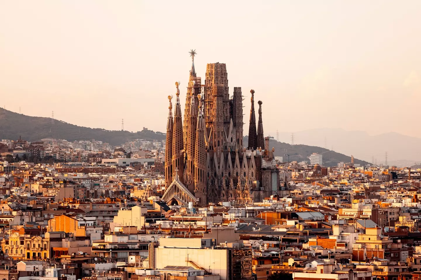 Barcelona is popular with Brits. Getty Stock Images