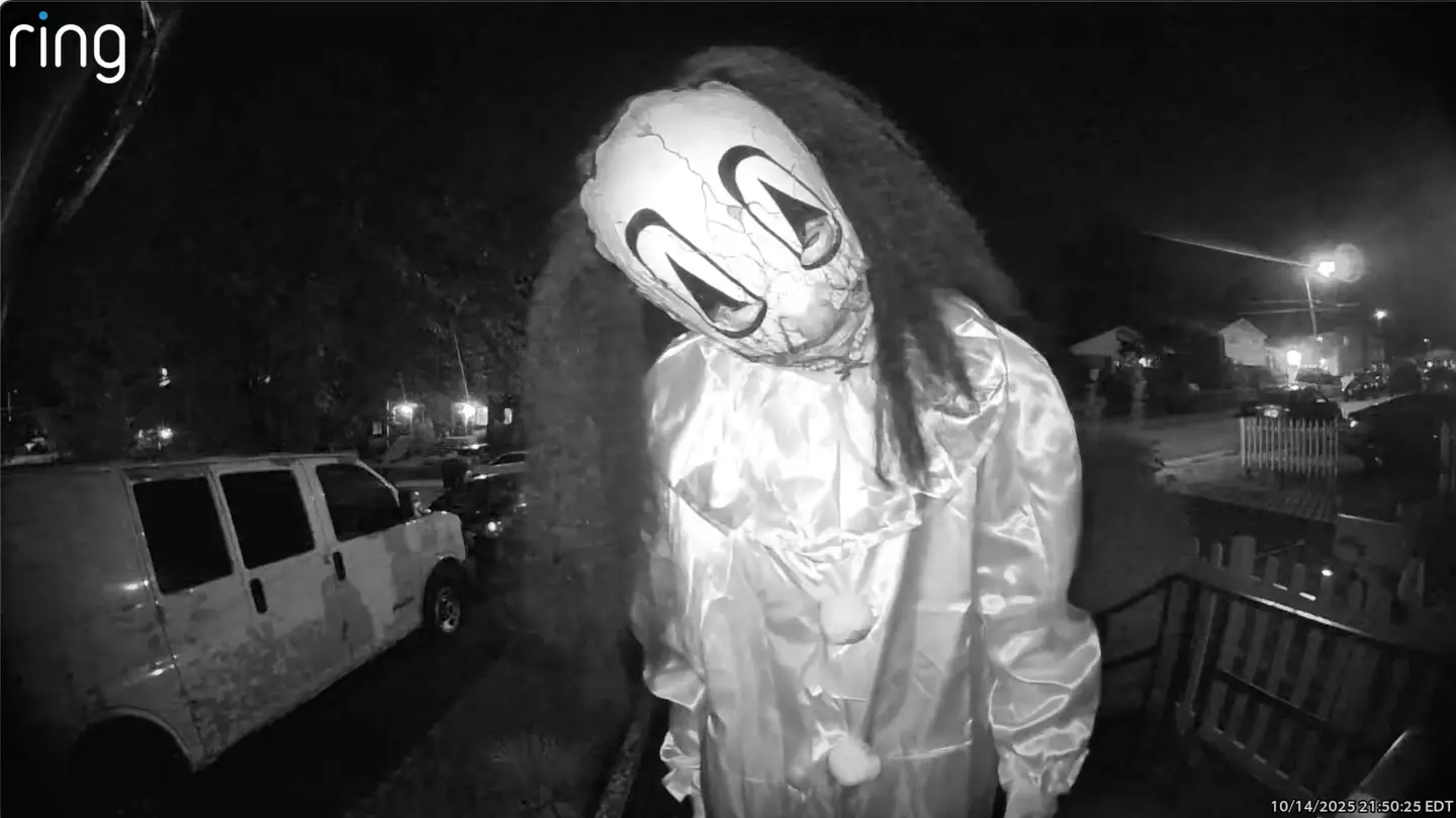 Police have since discovered that the costume-wearing cold callers are related to the victims (Shayla Whiteside/Storyful)