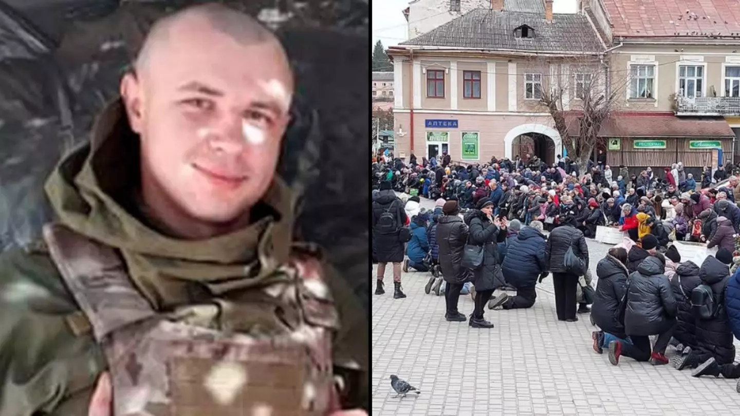Ukrainian Soldier Who Killed Himself To Blow Up Bridge Honoured With Funeral Through Hometown