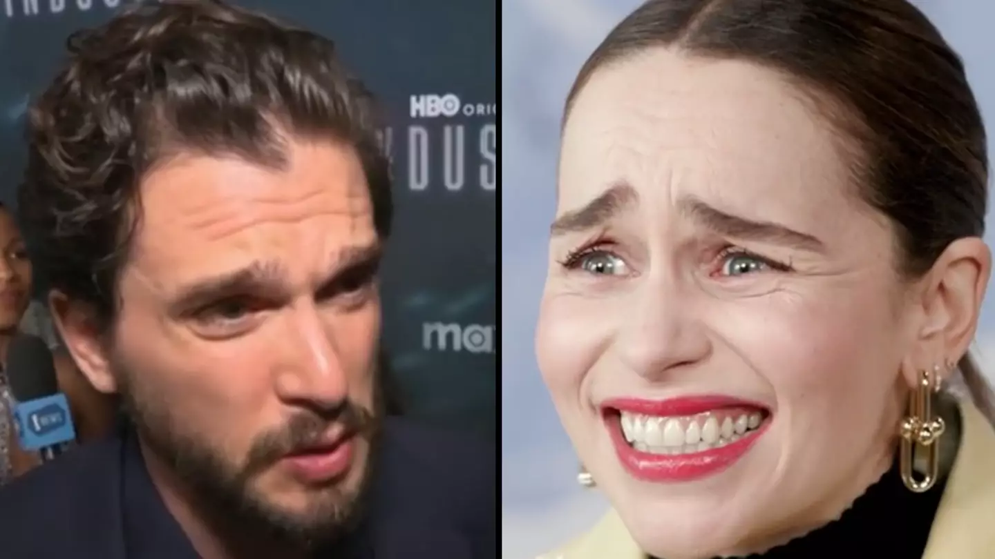 Kit Harington and Emilia Clarke reveal why they won't watch House of the Dragon
