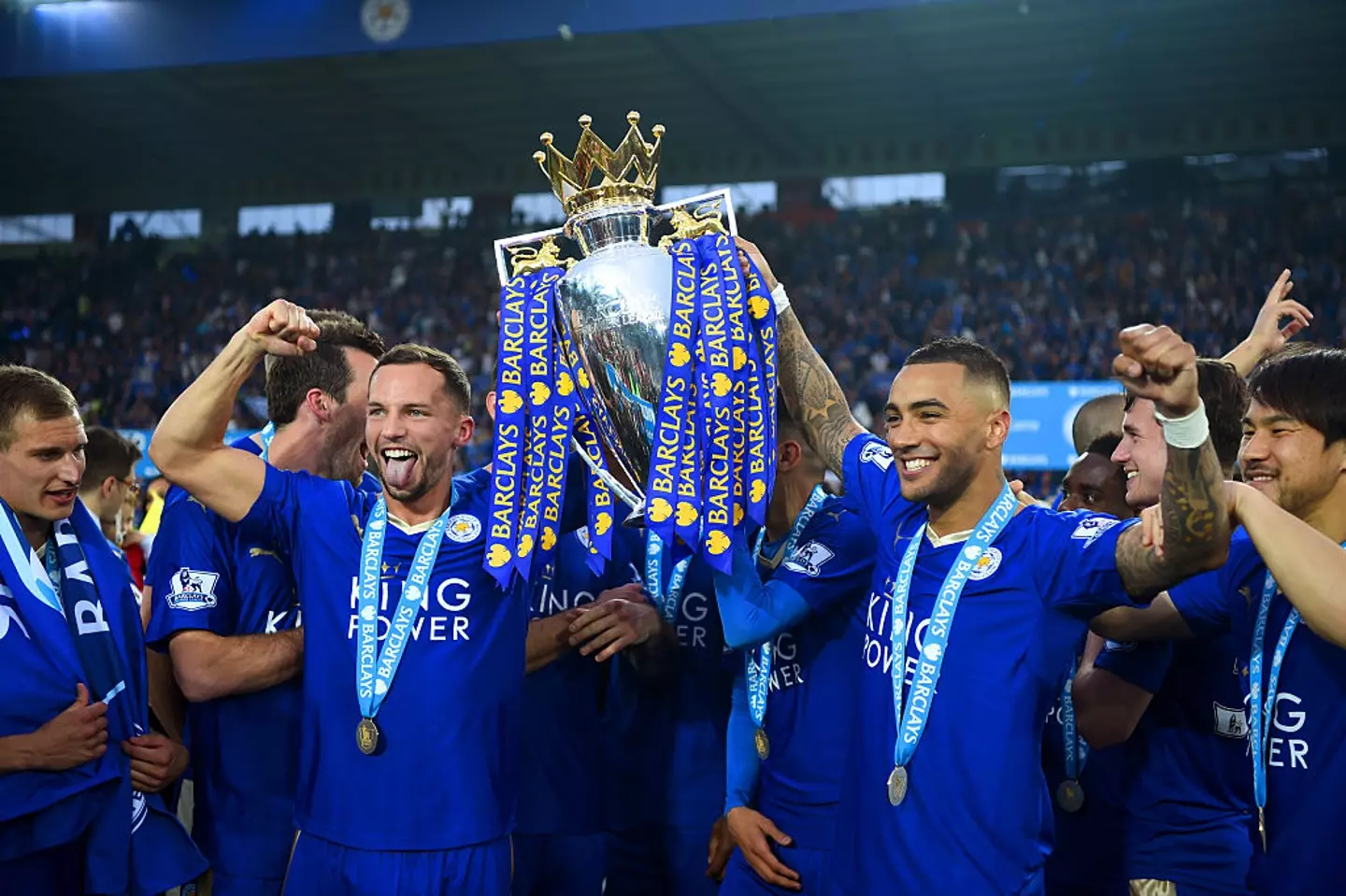 Drinkwater (left) is best known for his role in the 2015/16 title-winning Leicester team. (Shaun Botterill/Getty Images)