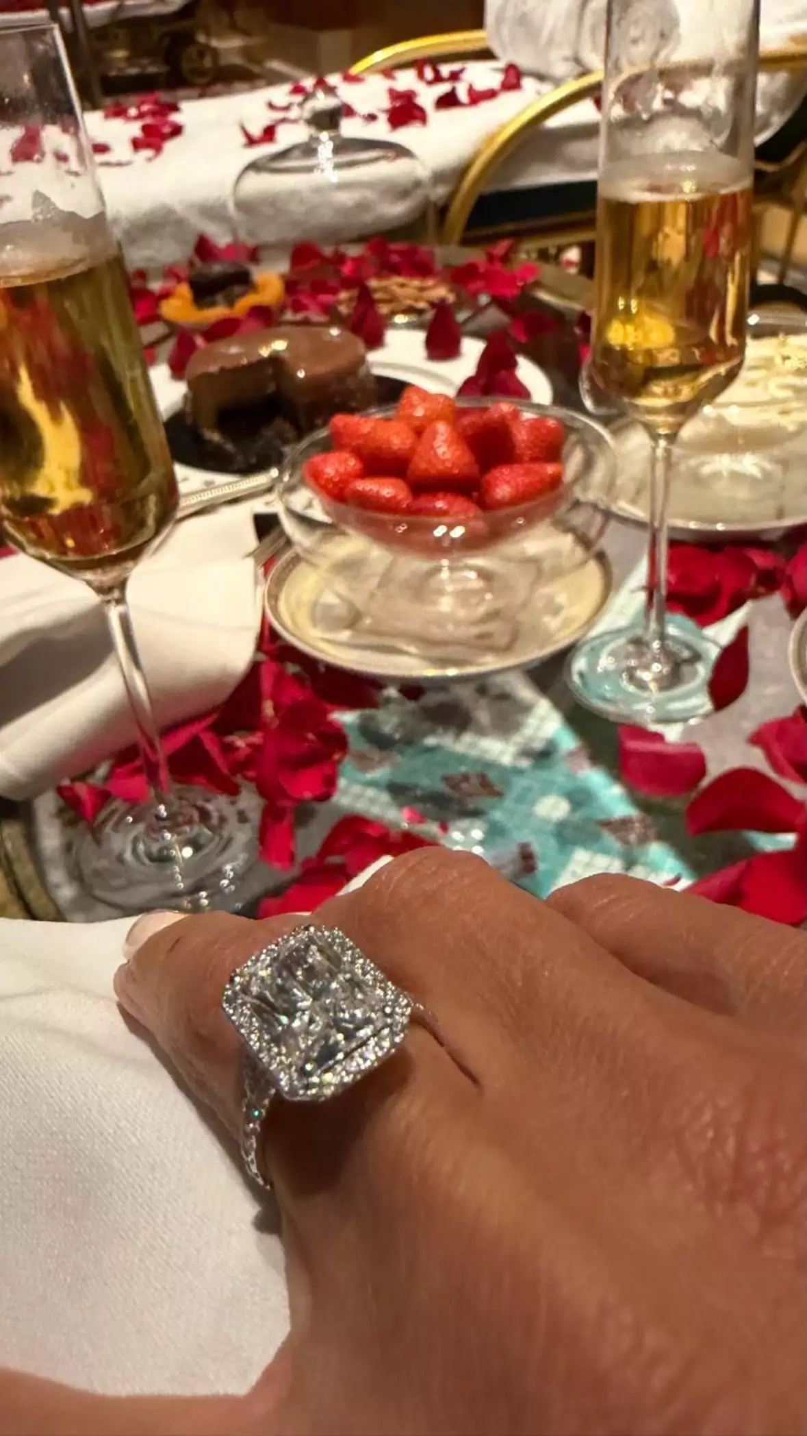 That's one big rock (Instagram/@katieprice)