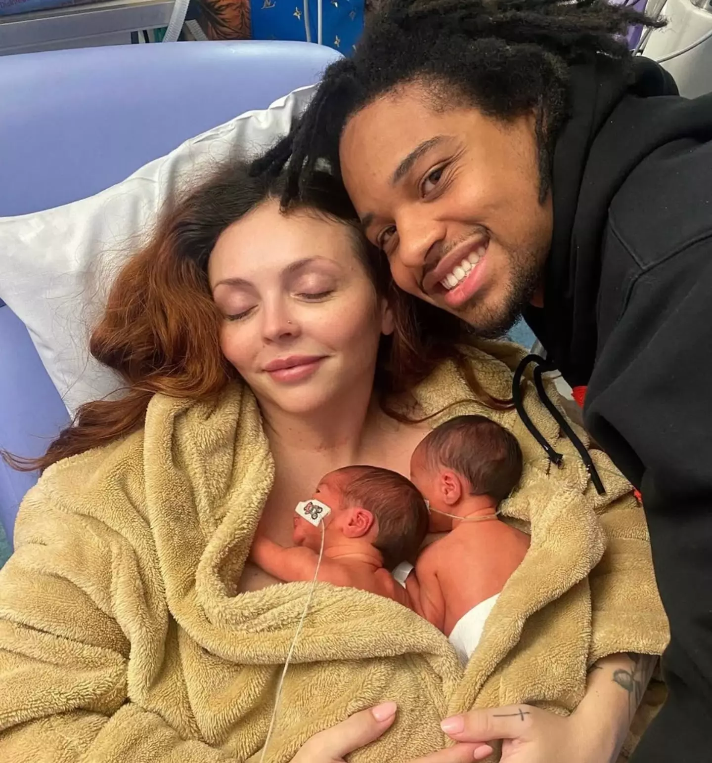 Jesy Nelson bravely shared her twins' diagnosis on social media (Jesy Nelson/Instagram)