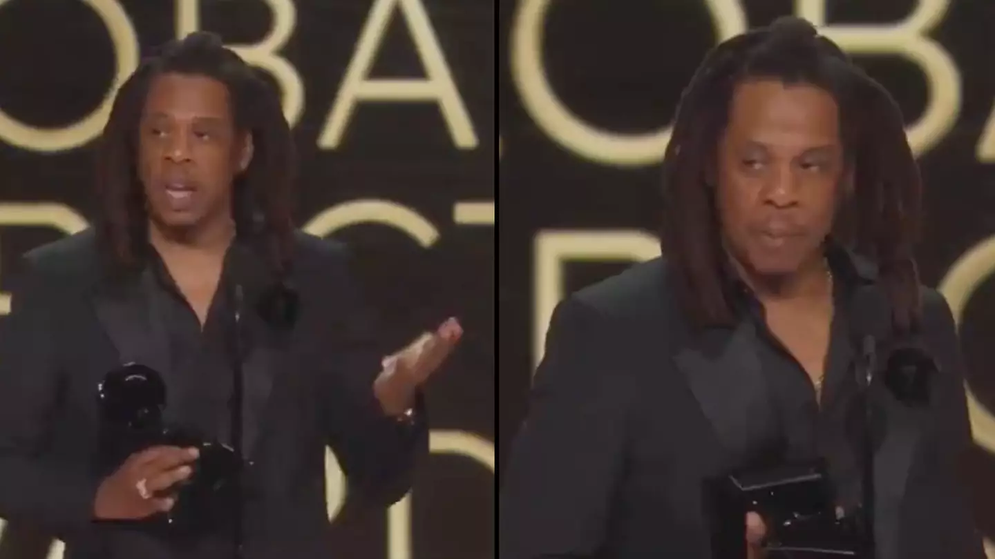 Grammys viewers point out irony of Jay-Z speech calling out awards show for 'snubbing' wife Beyonce