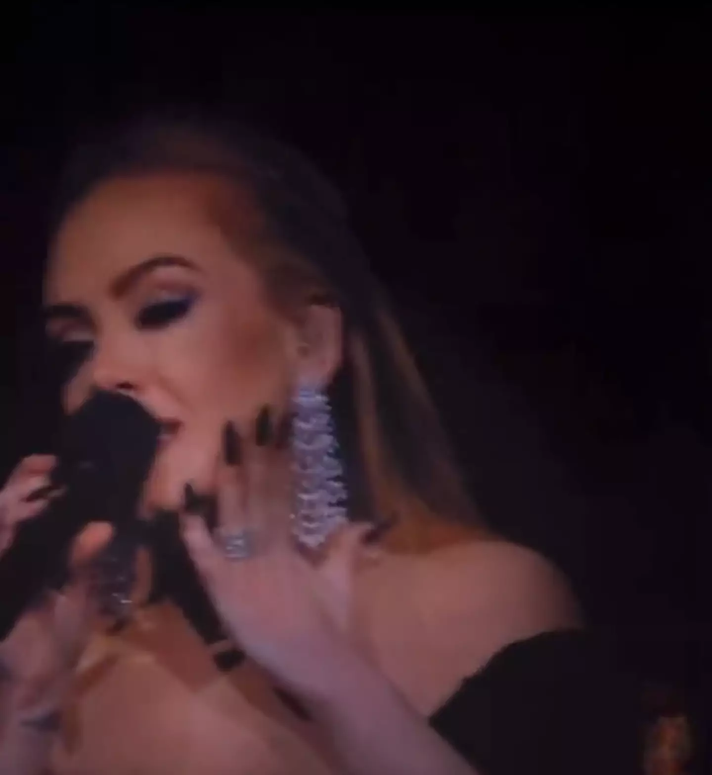 The singer told the audience that the next shows would be turned into a film so fans who couldn't make it would be able to watch.