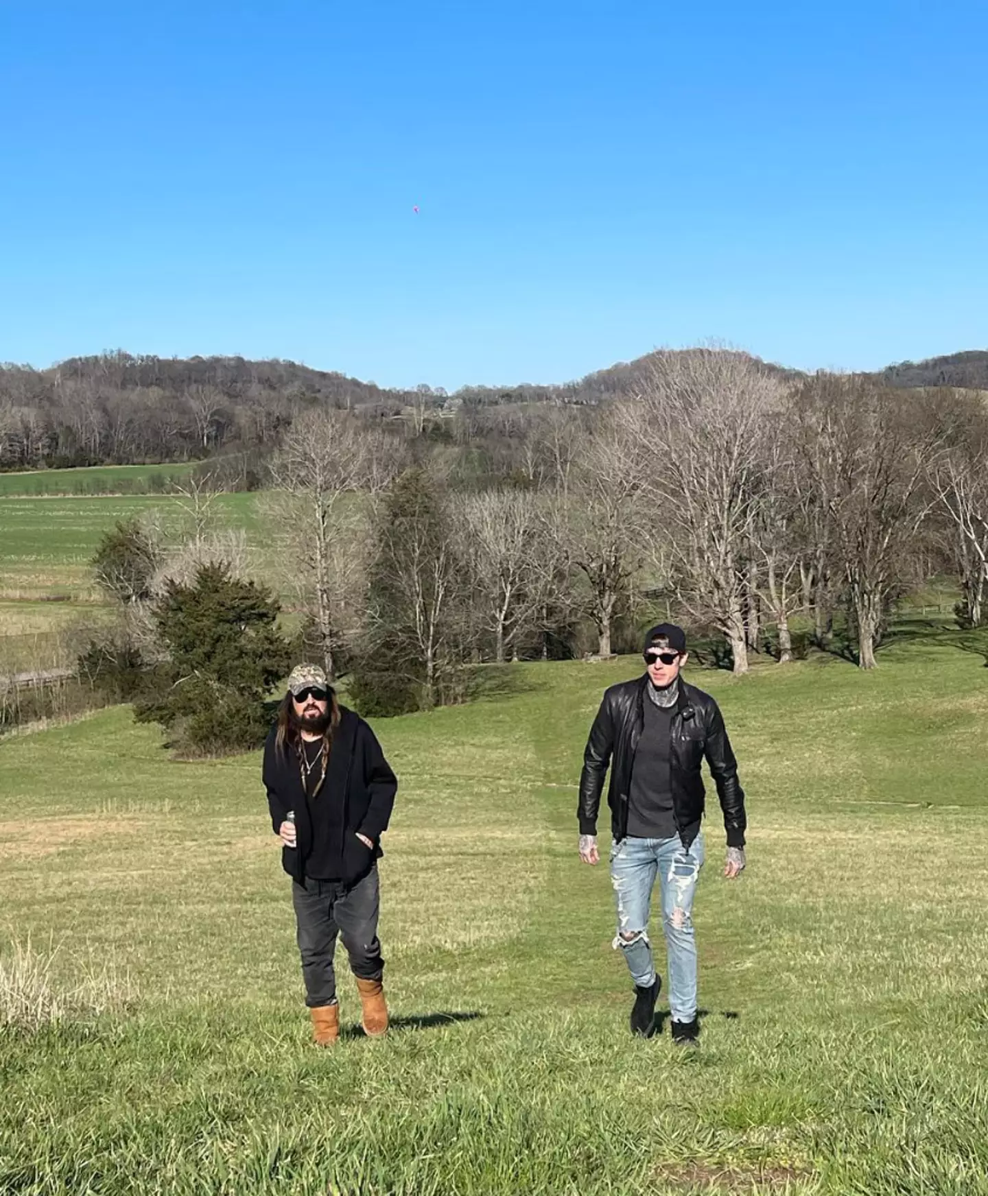 Trace claimed this was the last good day he had with his father (Instagram/@tracecyrus)