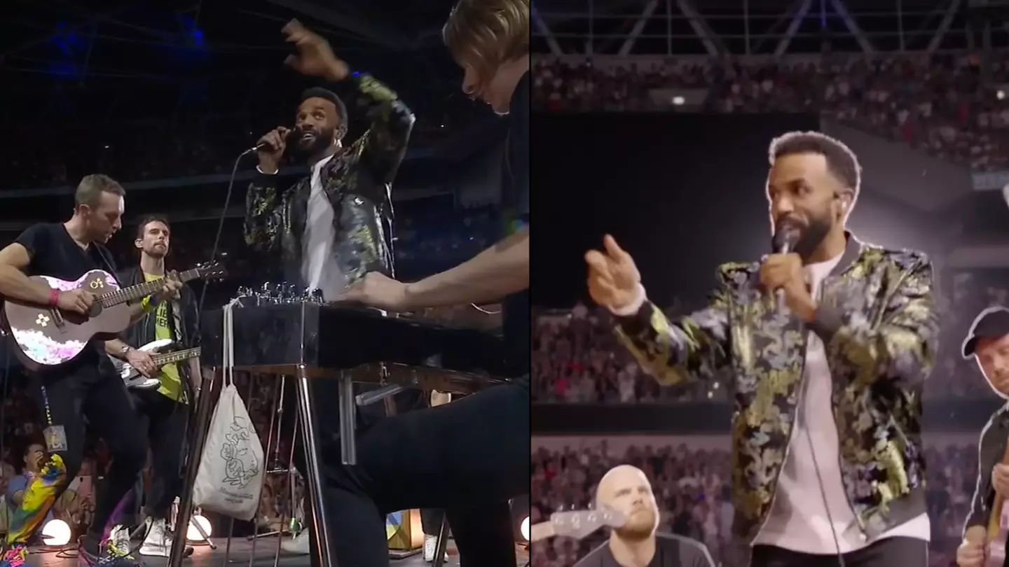 Coldplay surprises fans by performing with Craig David at a sold out Wembley