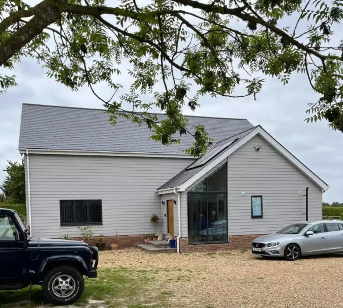 The couple built a home instead of a clinic (Supplied)