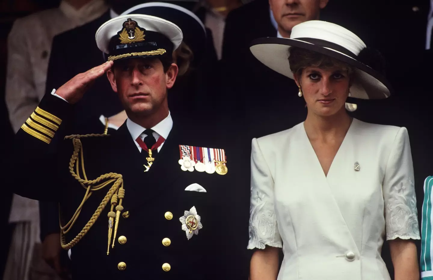 Prince Charles and Princess Diana married in 1981.