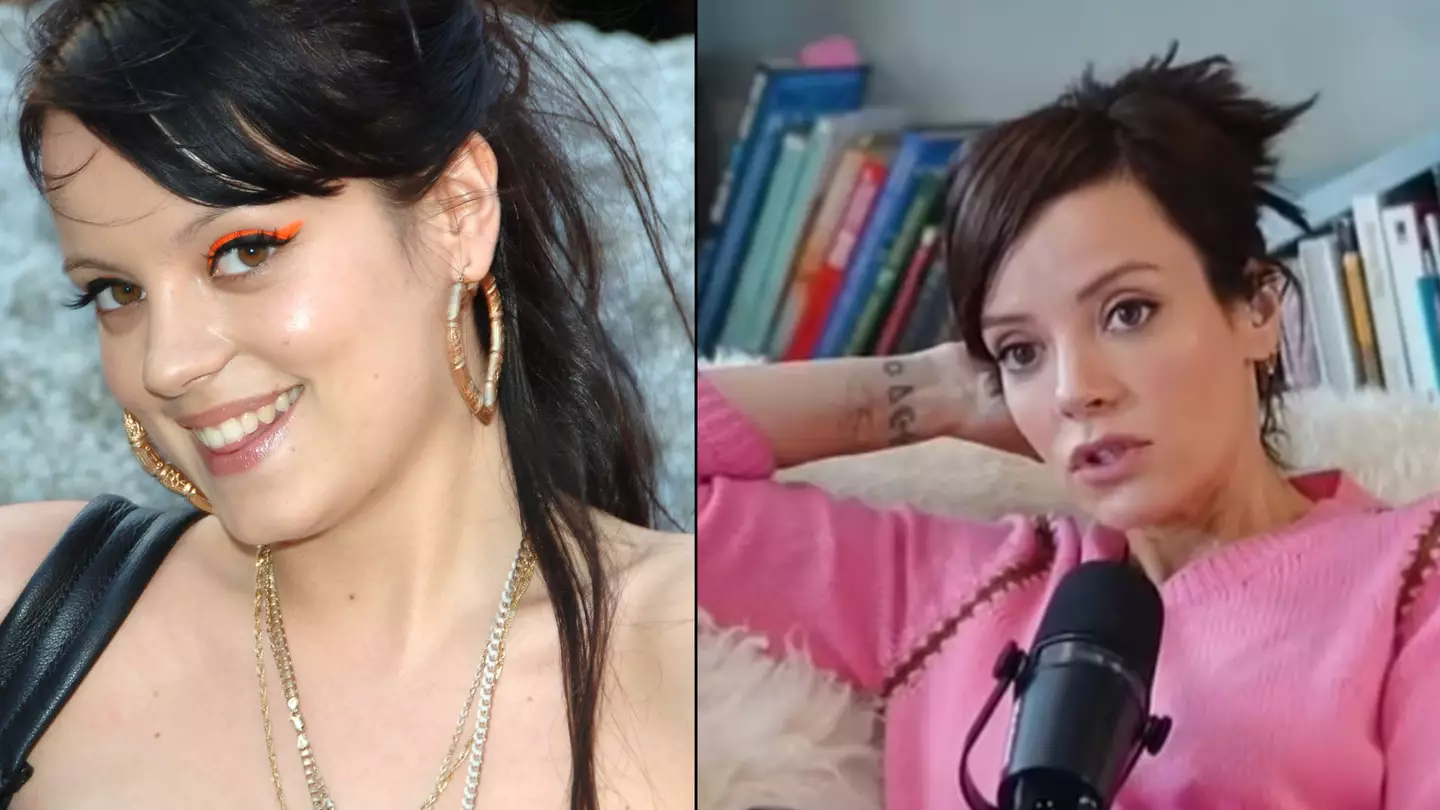 Lily Allen recalls experience of sleeping with TV star at 'very young' age