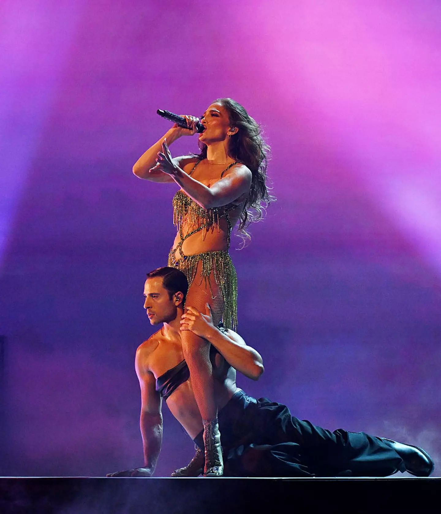 Jennifer Lopez responded to the criticism she gets about the way she dresses (Denise Truscello/Getty Images for Live Nation Las Vegas)