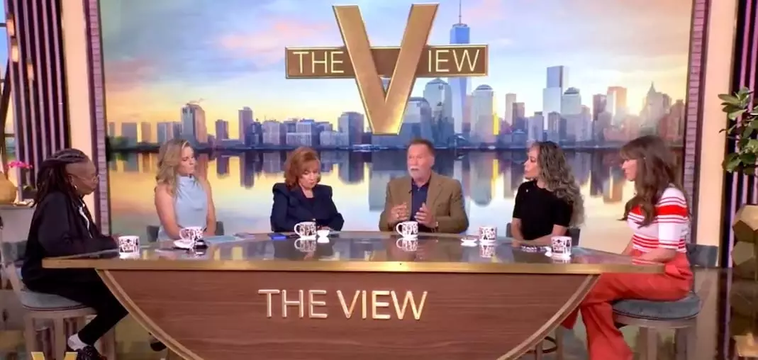 The actor said immigrants should 'behave like guests' in the country (ABC/The View)
