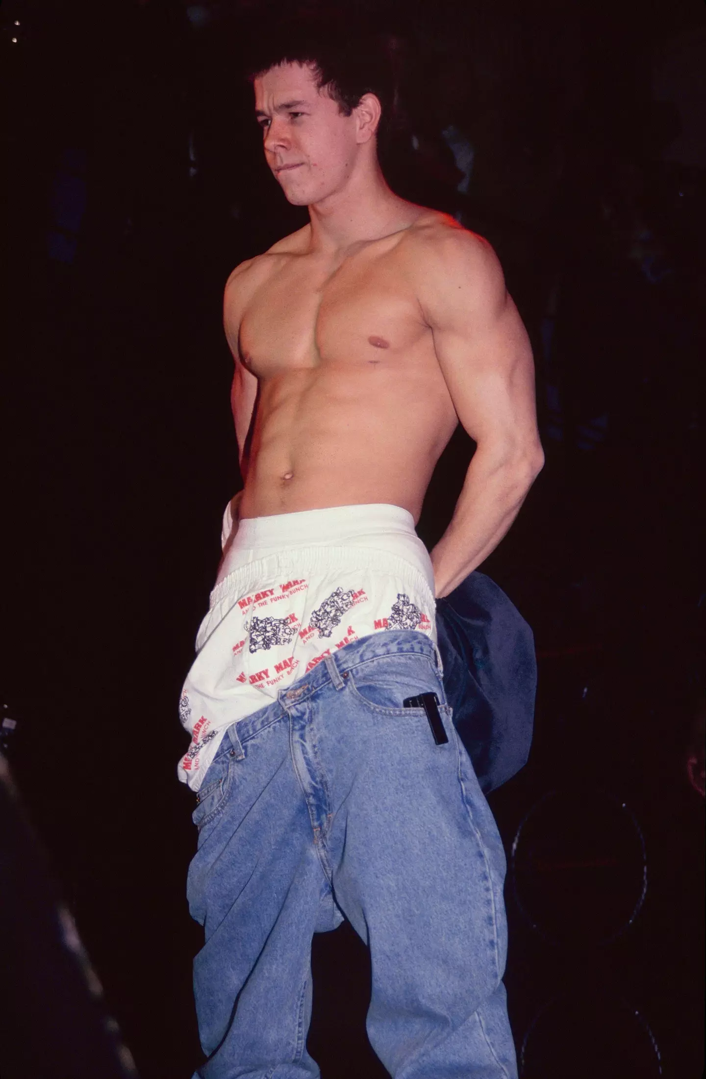 Mark Wahlberg in his 'Marky Mark' days.