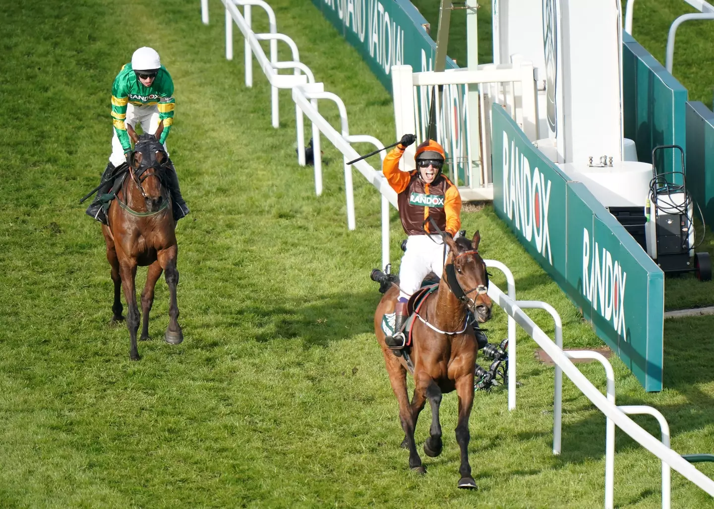 Noble Yeats won the race on 50-1 odds.