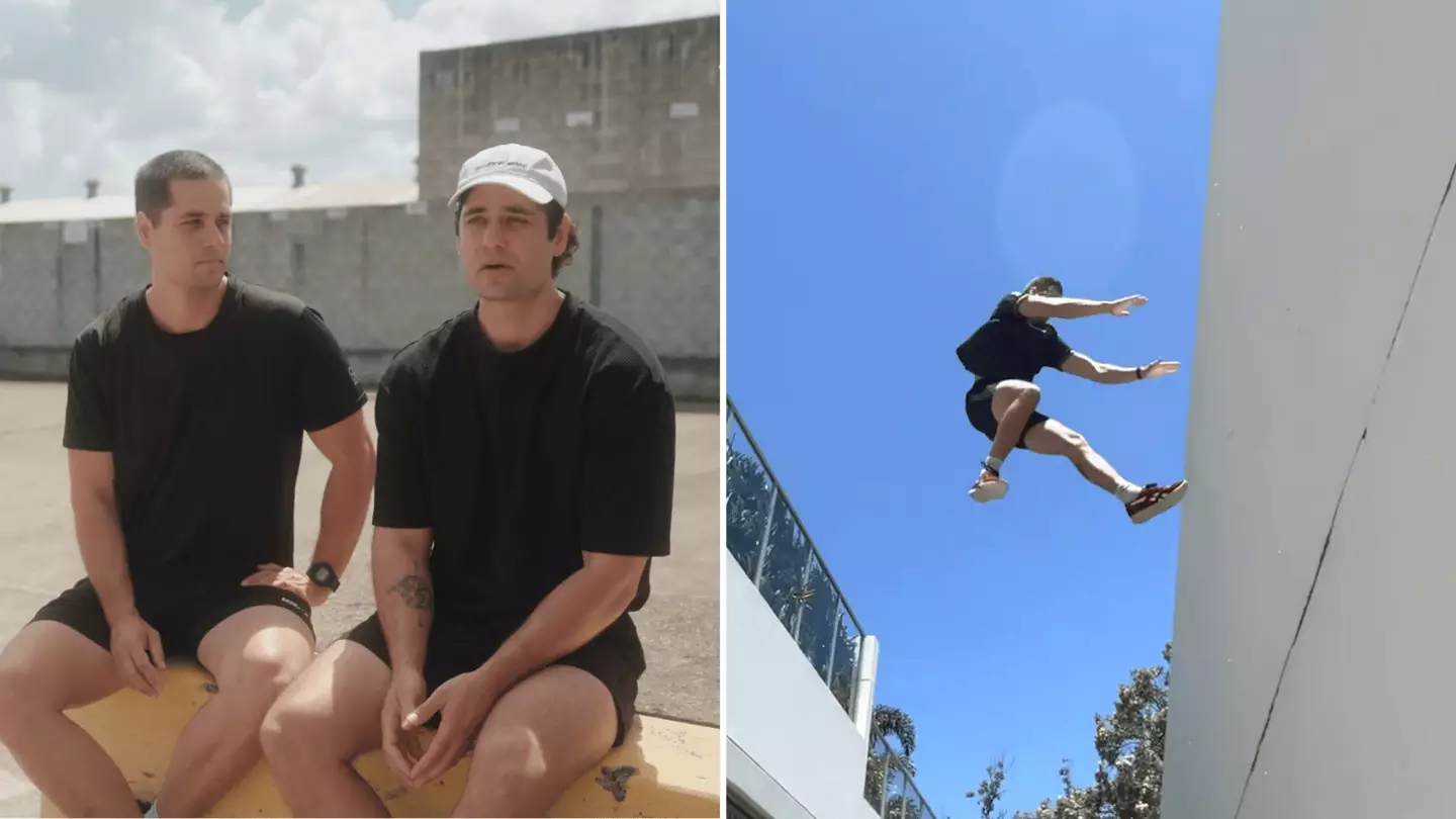 Meet Brisbane’s Parkour Twins, two of the country’s biggest risk-takers
