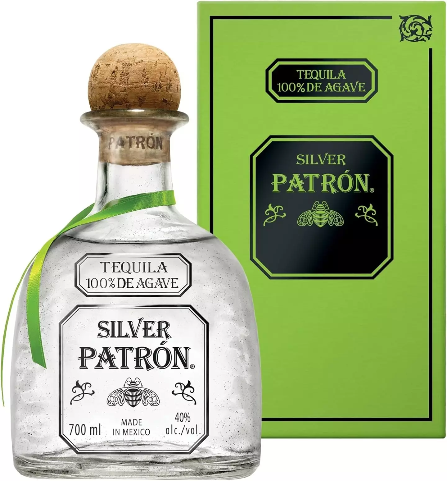 PATRÓN Silver Premium Tequila with gift box