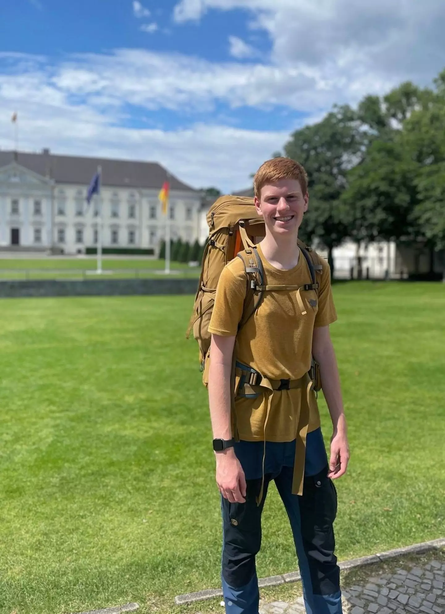 Lasse Stolley wants explore to the entirety of Germany.