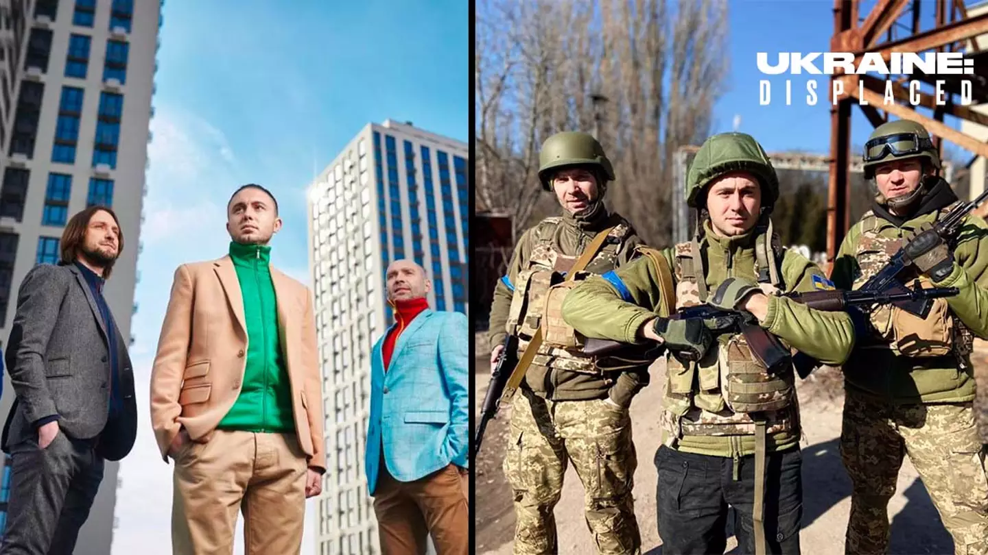 Displaced: From Stadium Sell Outs To An Army Field Hospital - Ukraine's Biggest Band Swap Gigs For The Front Line