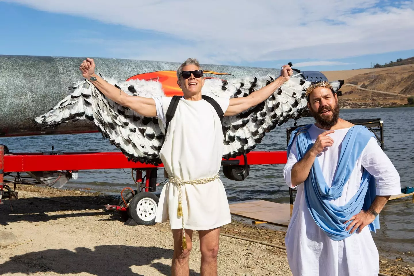 Knoxville and Pontius in Jackass Forever.