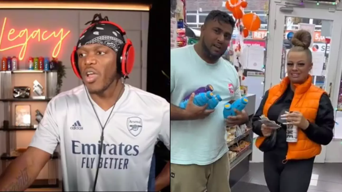 KSI reacts to people getting 'ripped off' spending £25 per bottle on Prime