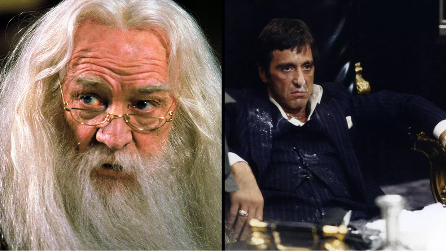Dumbledore actor Richard Harris' son once found him face down in pound of coke like Scarface scene