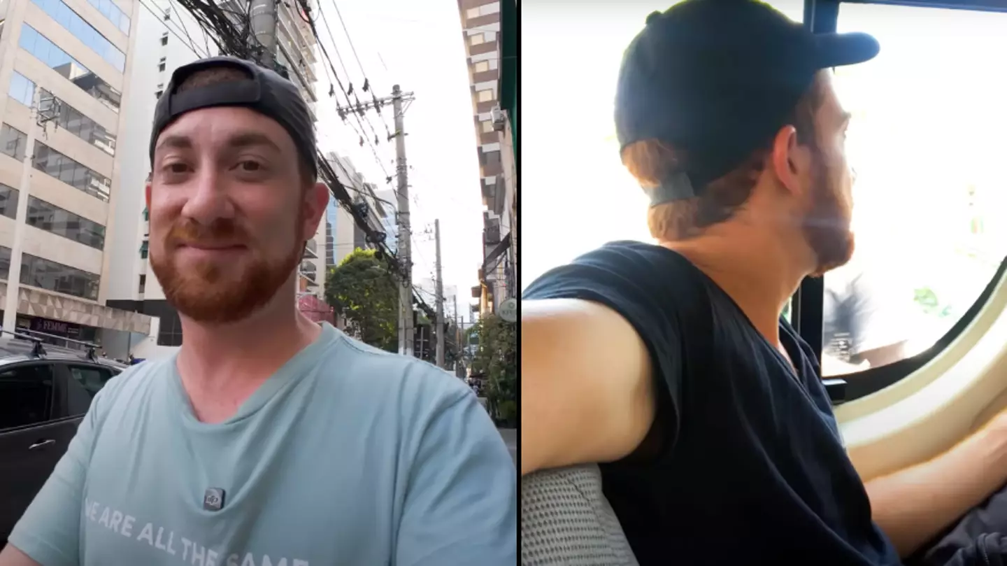 Man who has visited every country in the world described a near-death experience after he was caught taking a photo