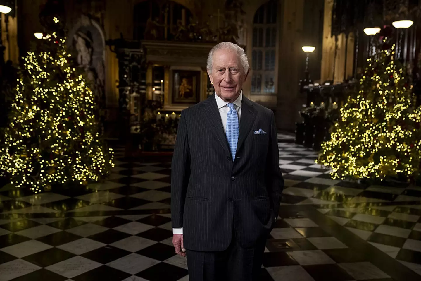 King Charles' speech took place at Westminister Abbey (Aaron Chown -WPA Pool/Getty Images)