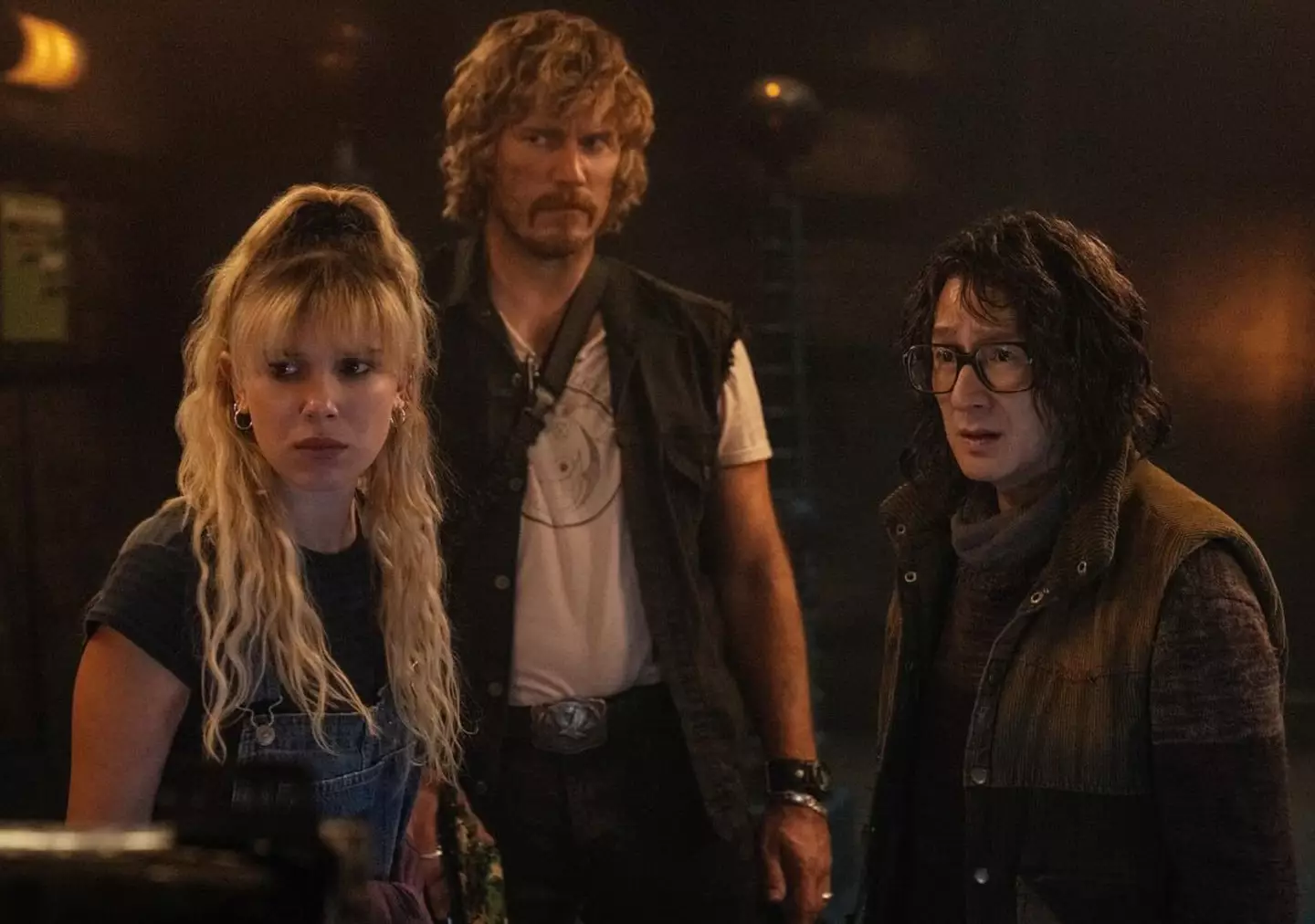 Chris Pratt is unrecognisable in the film (Netflix)
