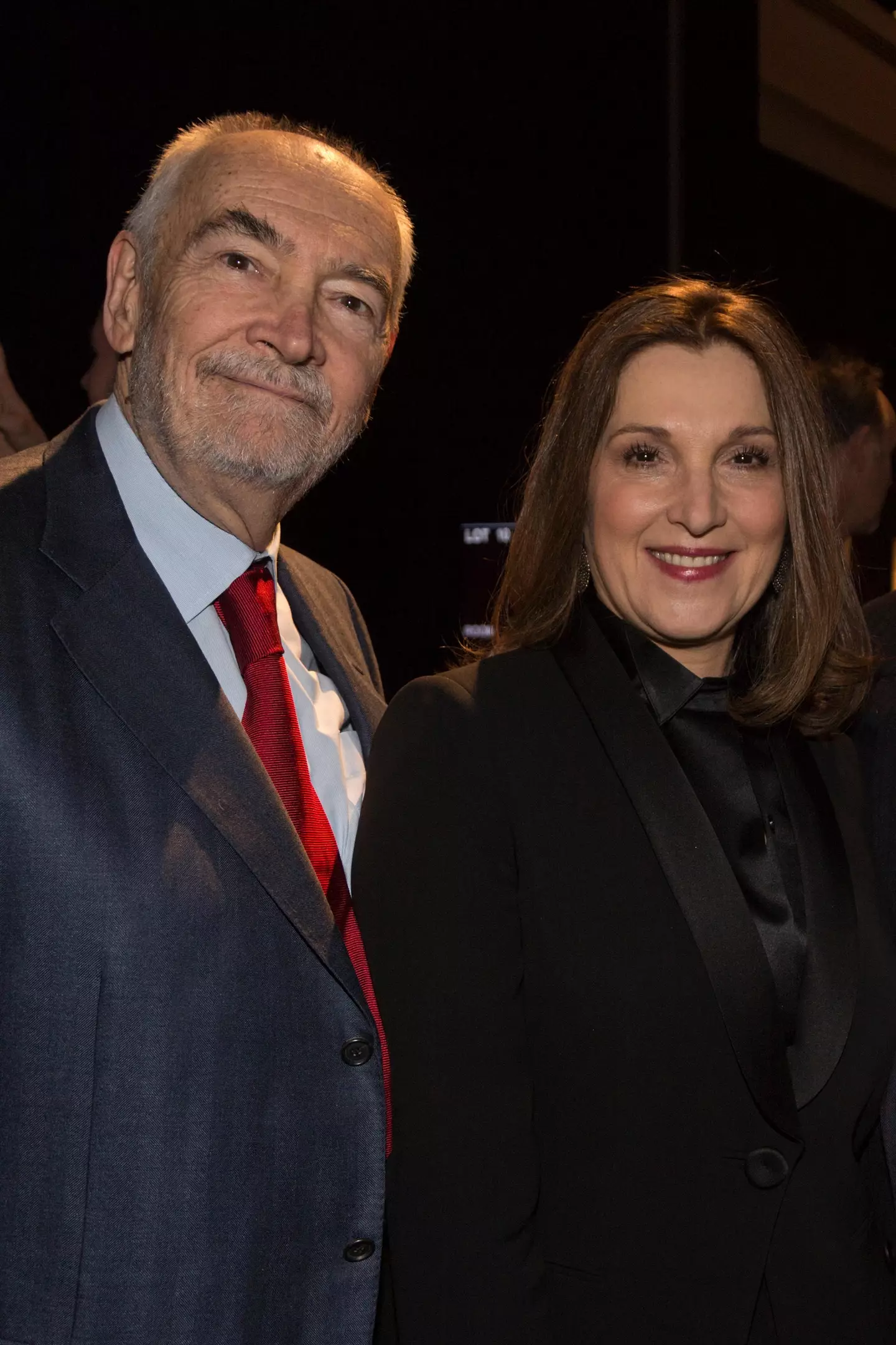 James Bond producers Michael G. Wilson and Barbara Broccoli.