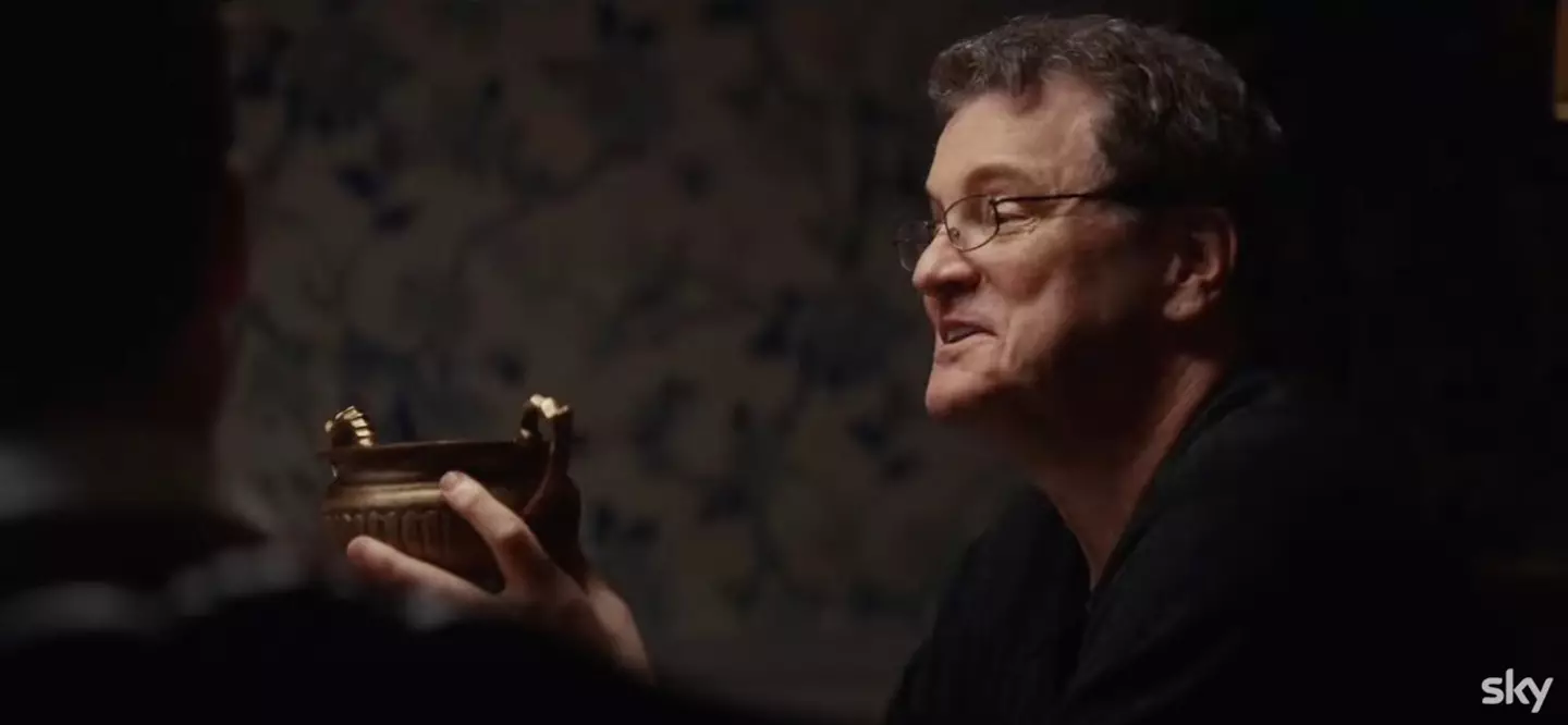 Colin Firth as Michael Peterson.