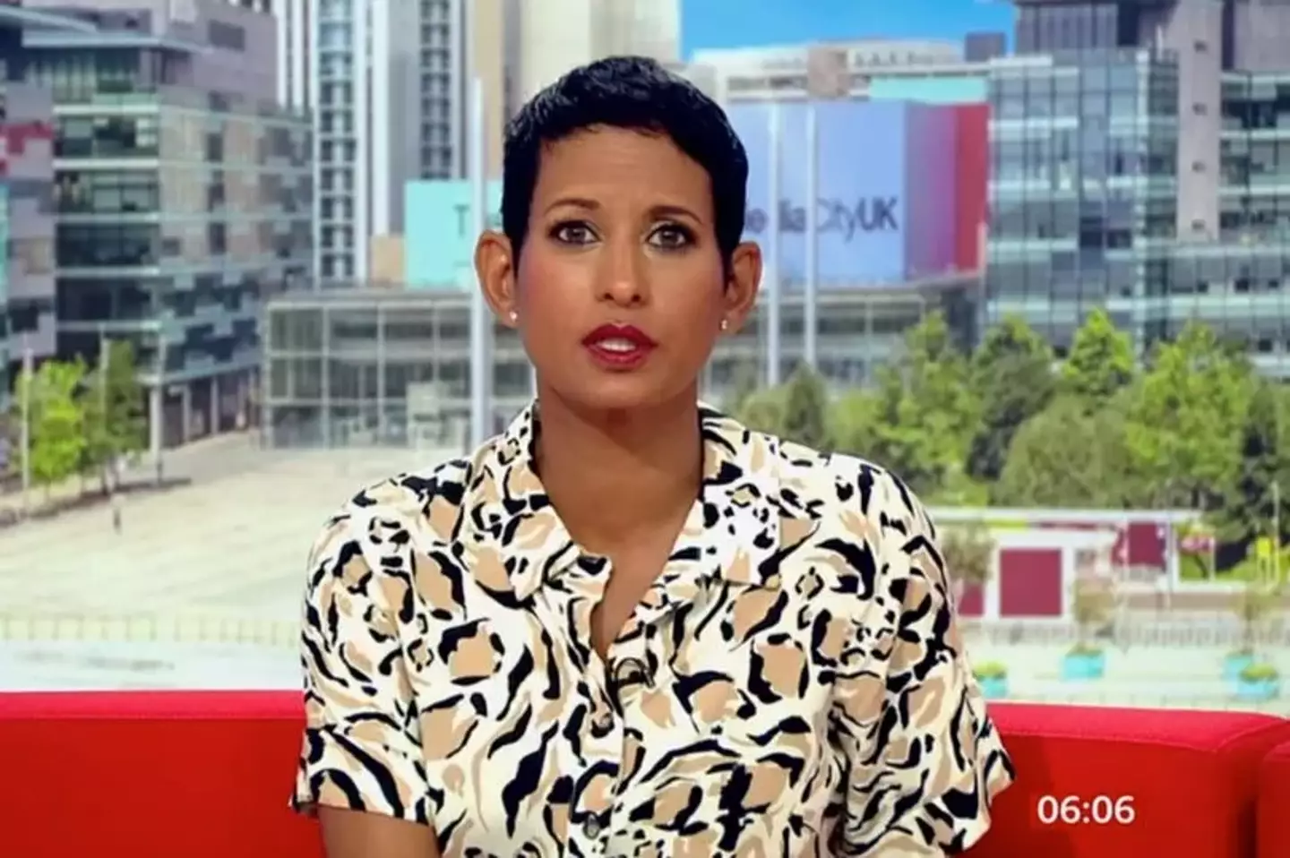 An emotional Naga Munchetty fought back the tears while learning of BBC newsreader George Alagiah’s death live on air.