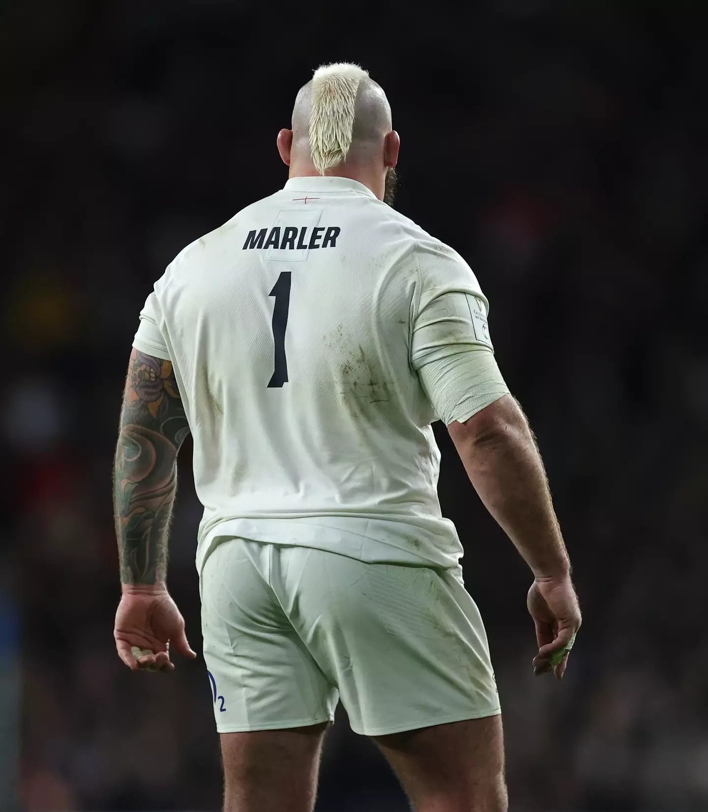 Marler is well known for his distinctive mohawks (David Rogers via Getty Images)