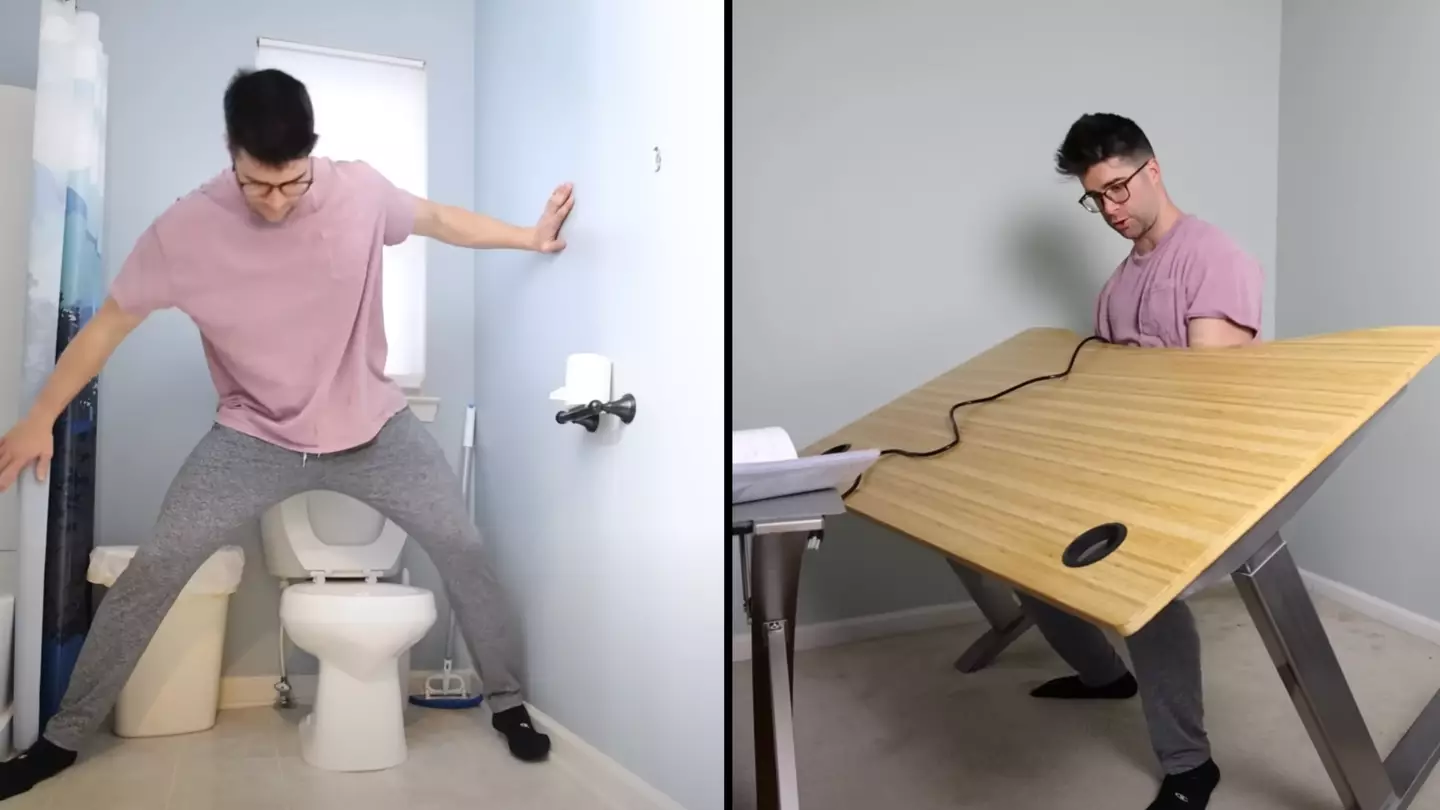 Man noticed hugely concerning changes in his body after not sitting down for an entire week