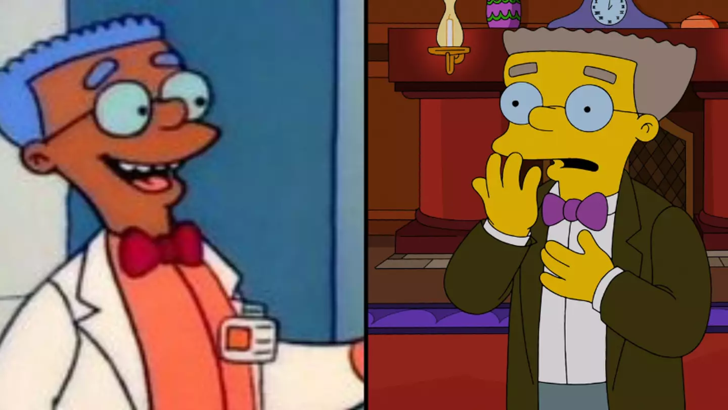 Why iconic Simpsons character Smithers is no longer black like he was in season one