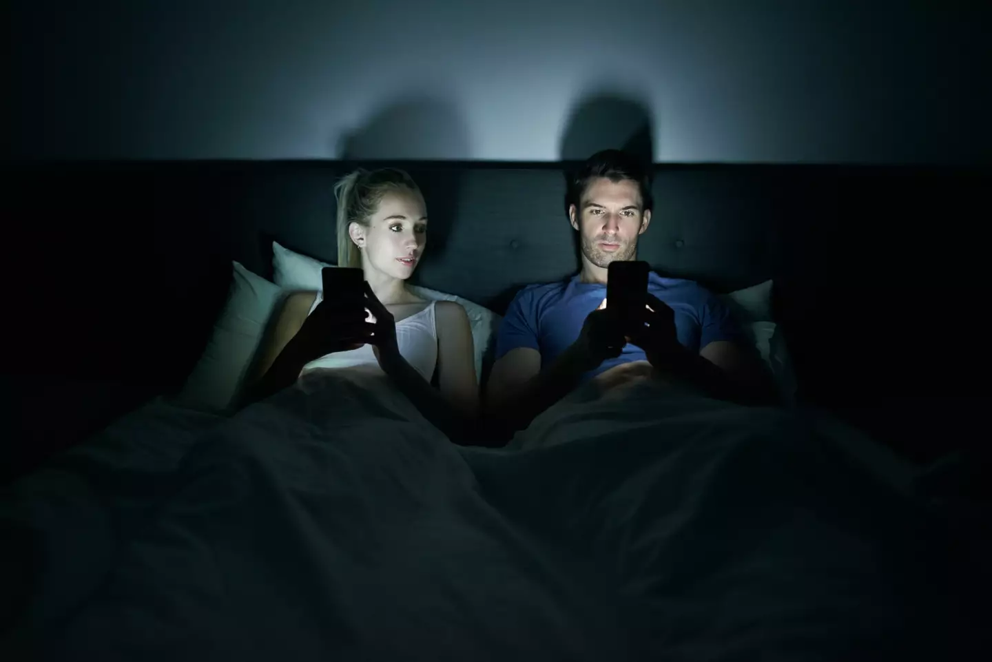 "I bet he's thinking about how much better his ex was." (Getty Stock Photo)