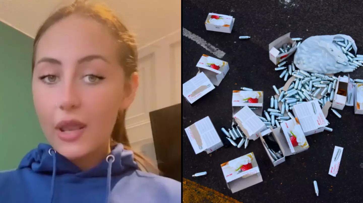 Woman issues warning to nitrous oxide balloons users after brother suffers nerve damage