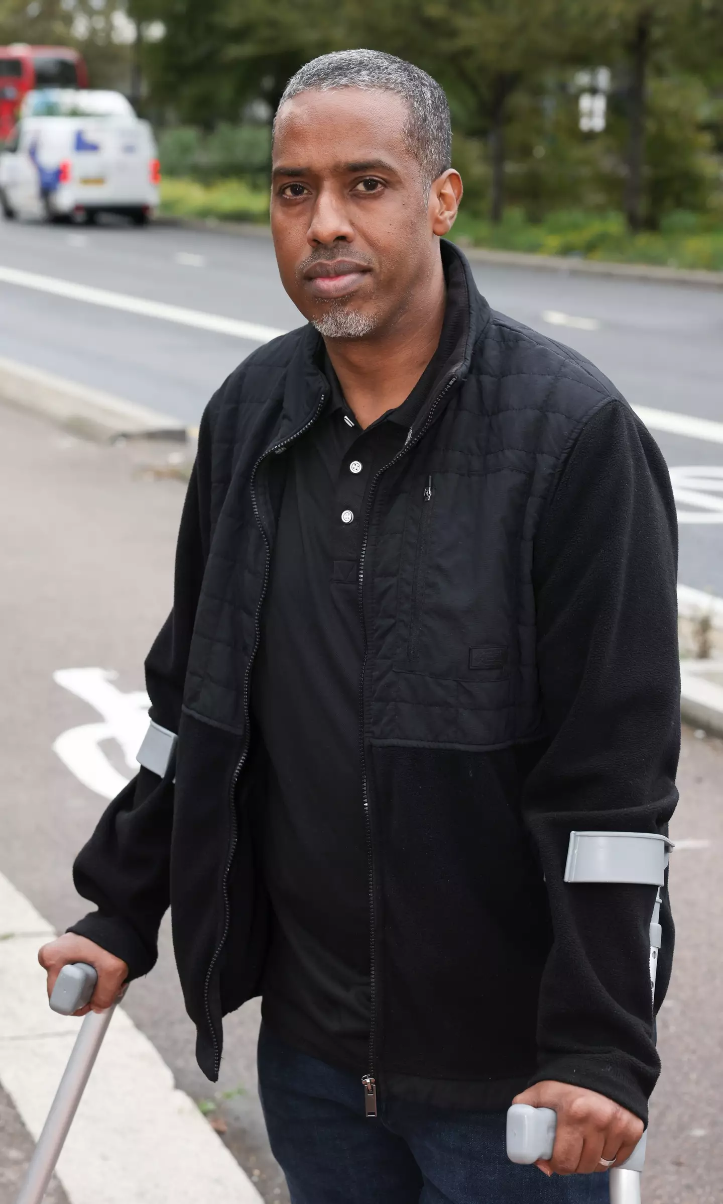Mohamed has been unable to return to his job as a bus driver since the accident.