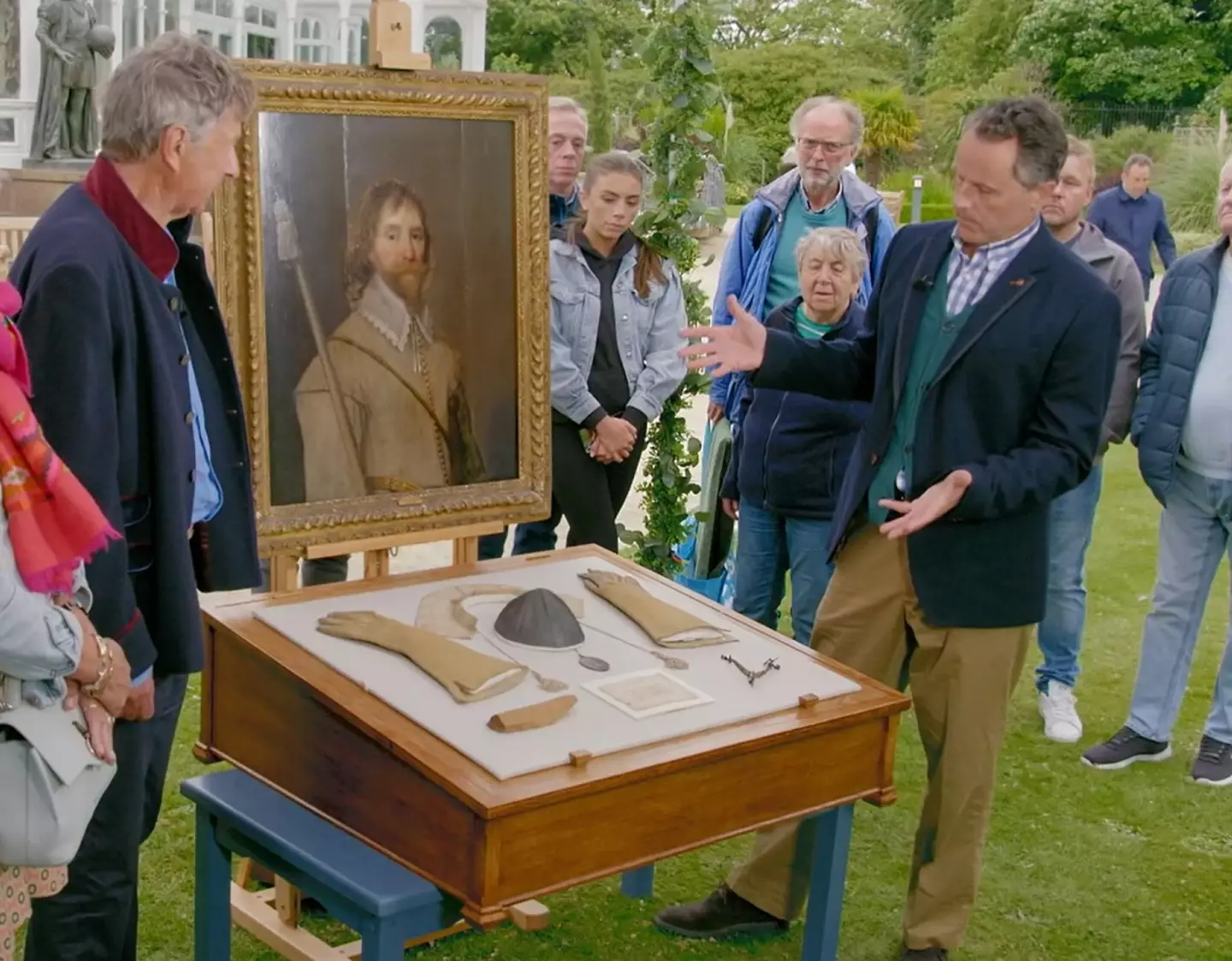 An impressive Antiques Roadshow haul, but ultimately not for sale. (BBC)