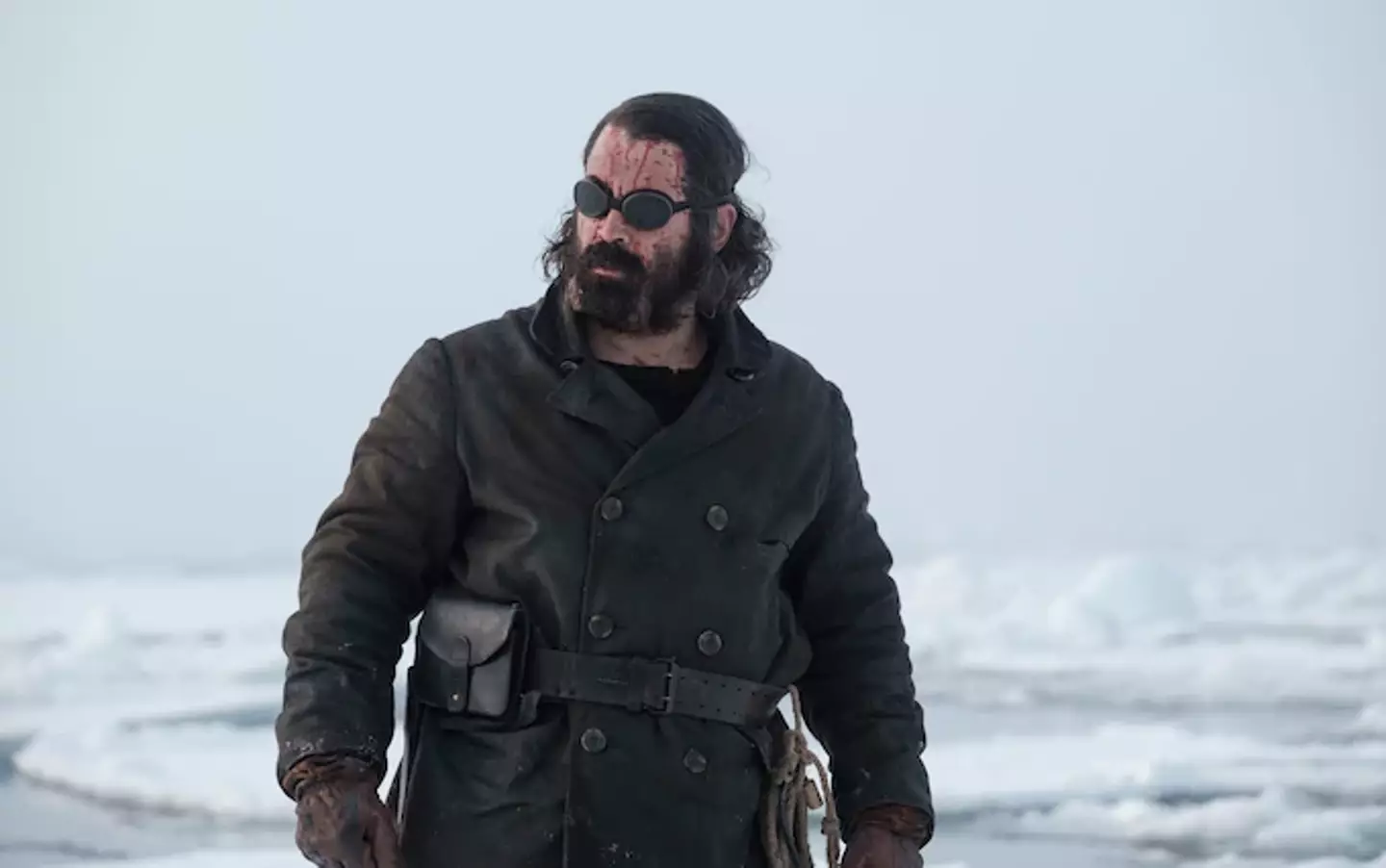 Colin Farrell transforms for the role. (AMC)