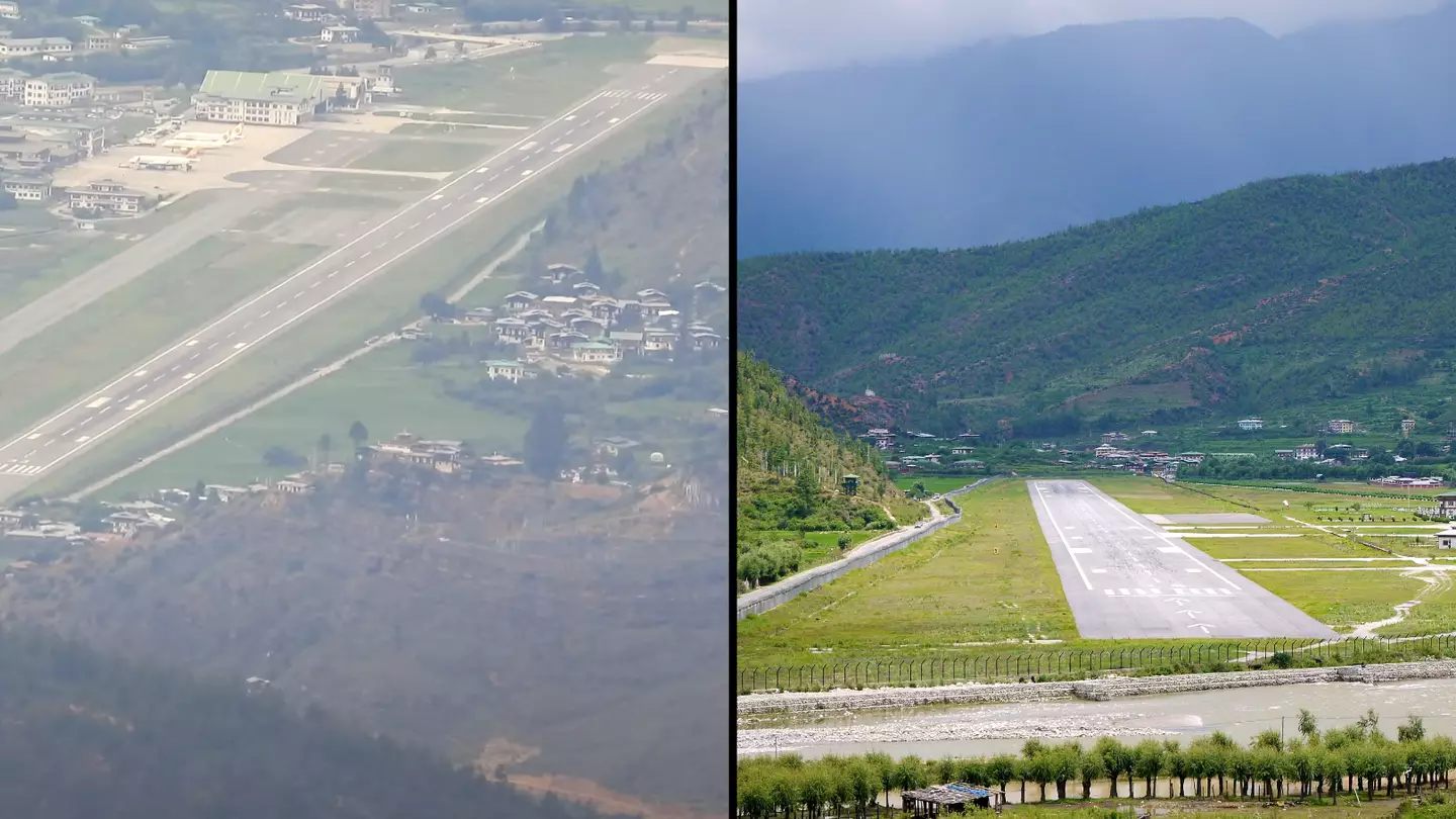 Only 24 pilots are allowed to land on the world's toughest airport runway