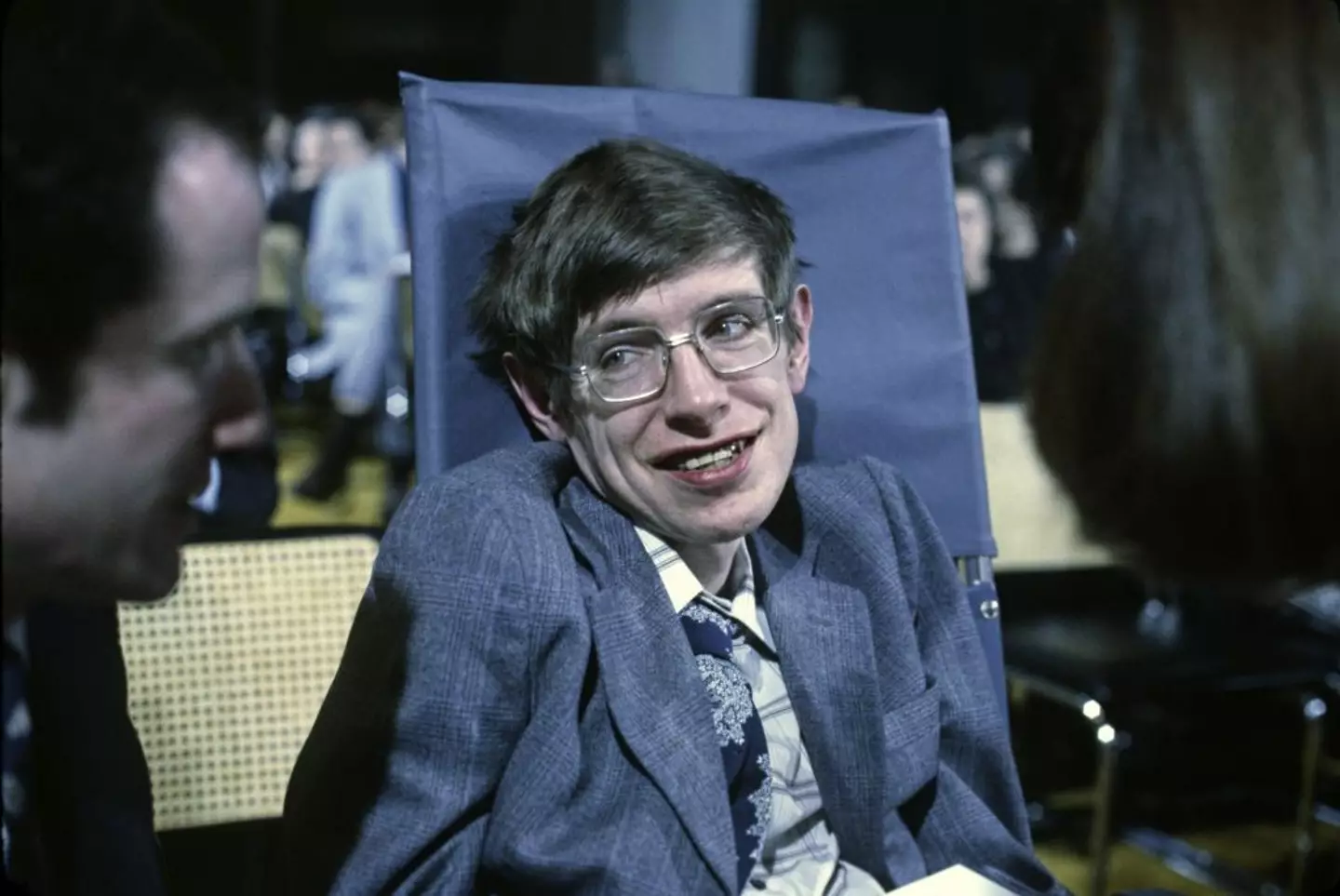 Hawking was diagnosed with Amyotrophic Lateral Sclerosis (ALS) when he was 21 (Santi Visalli/Getty Images)