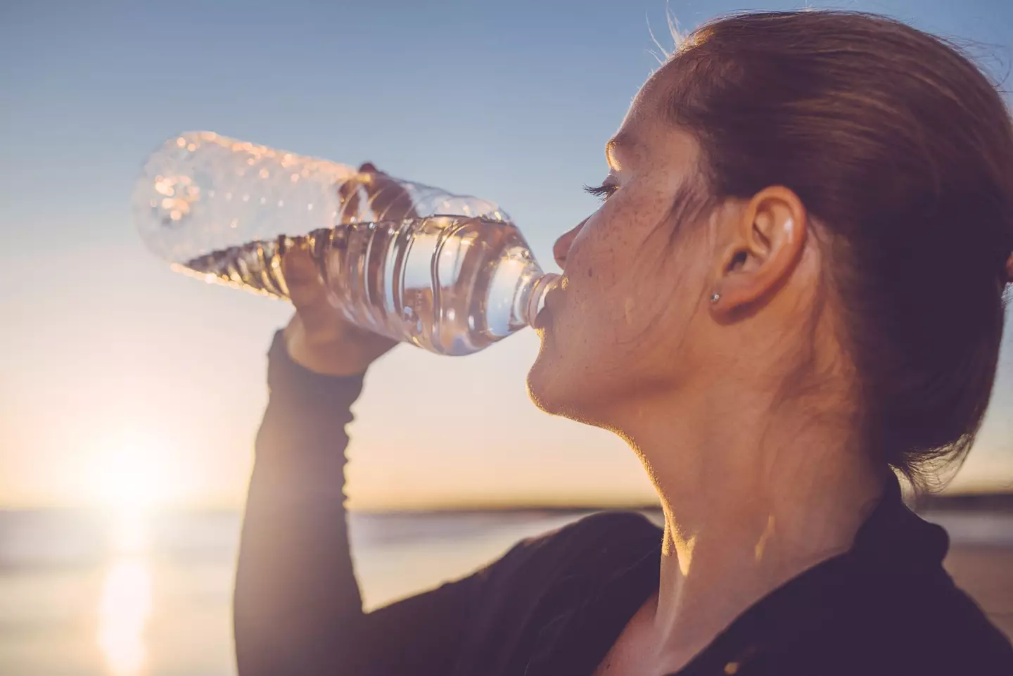 Drinking water from a plastic bottle could be putting your health at risk (Getty Stock Images)