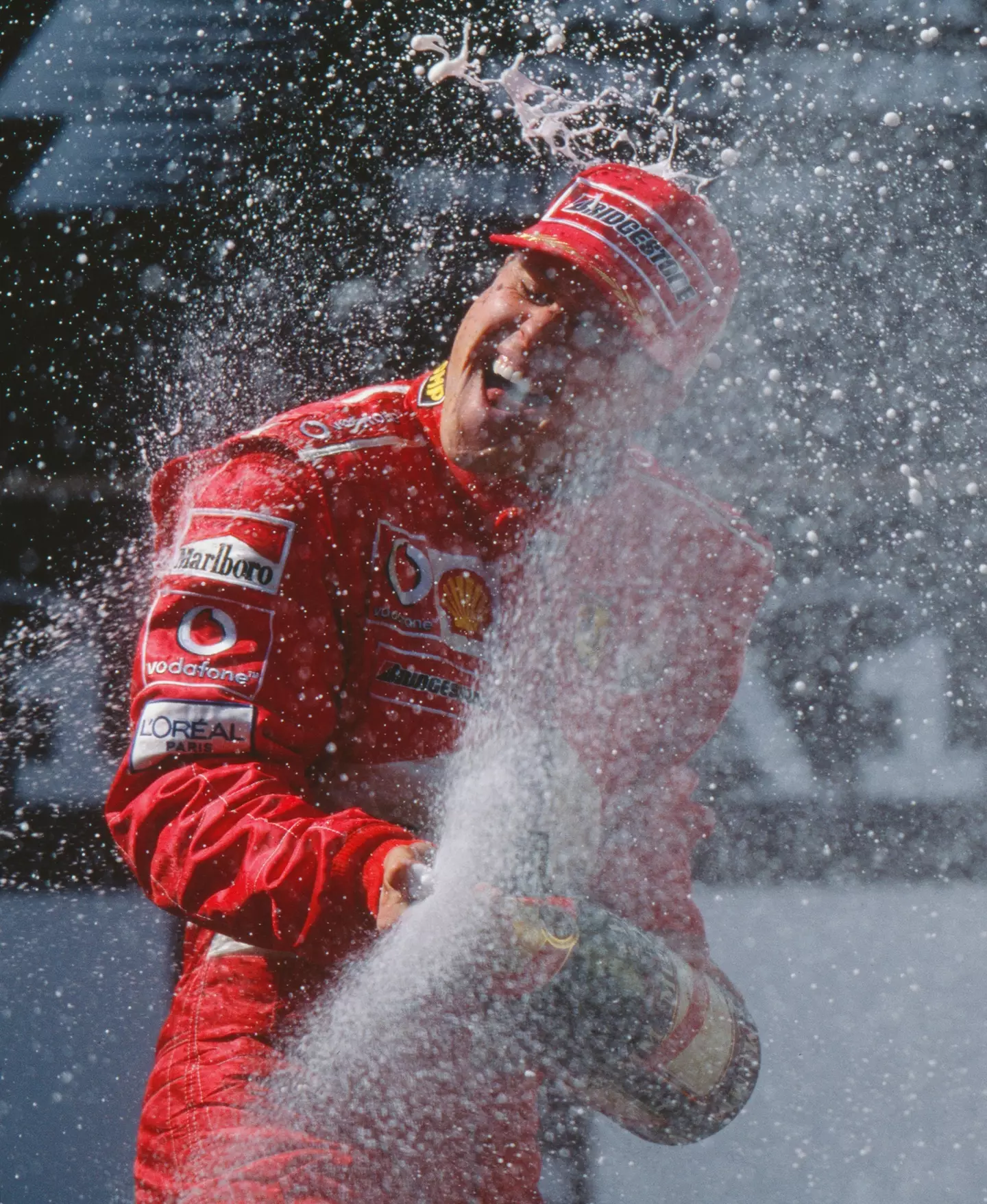 World champ Michael Schumacher.