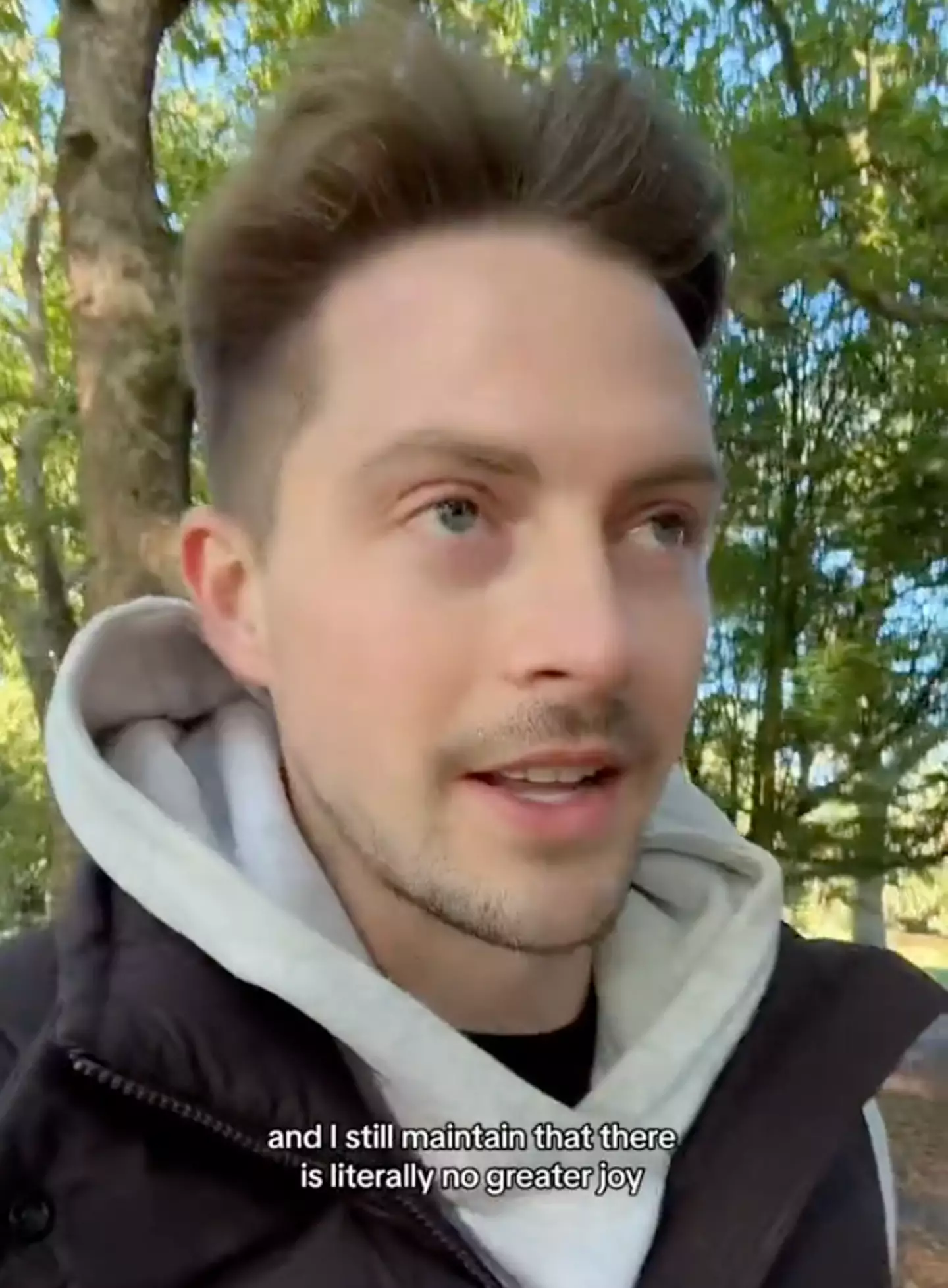 Dr Alex claims that he's been a lot happier since he put the pints down (TikTok/dralexgeorge)