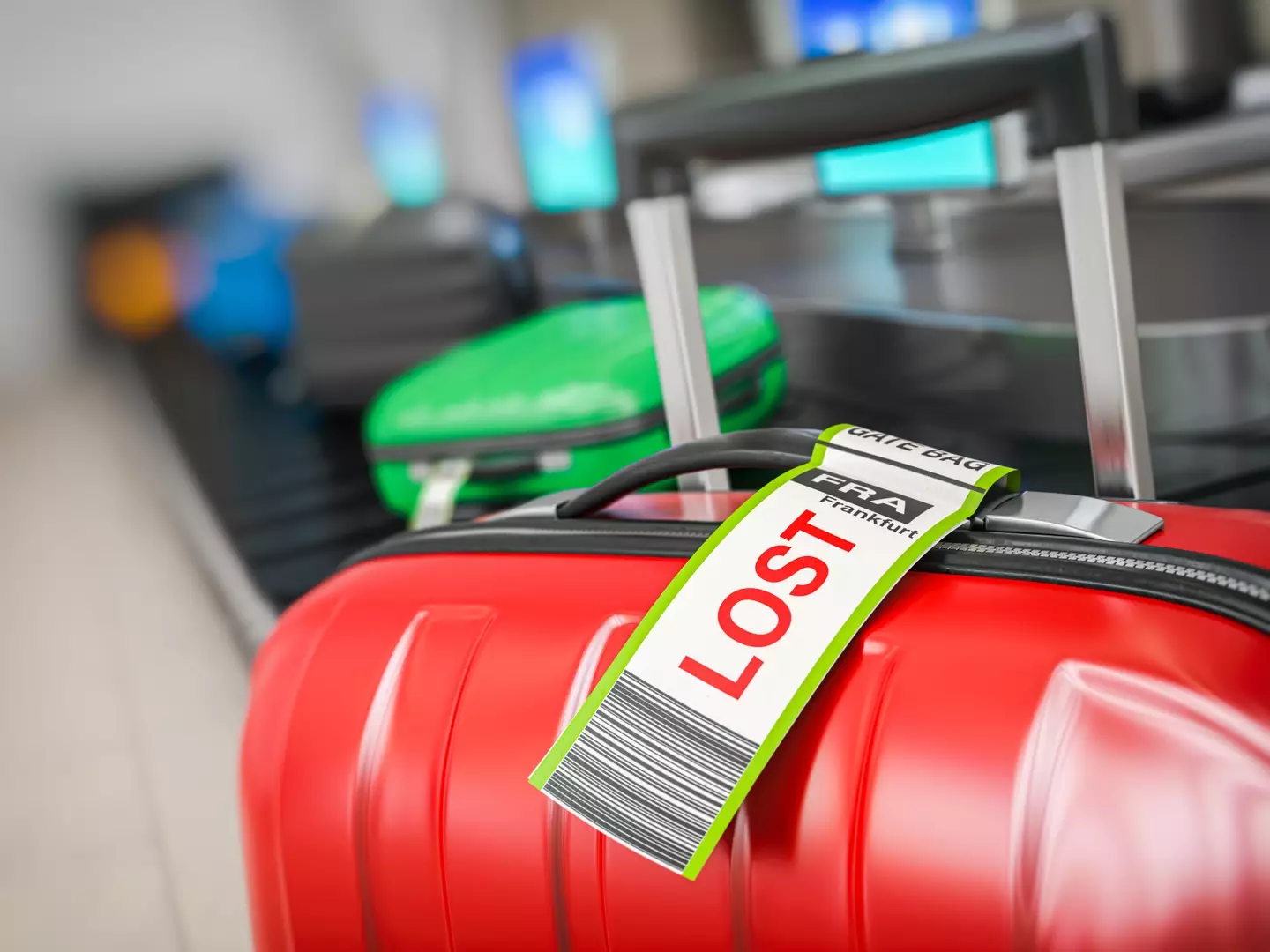 Airlines send lost luggage off to auction if they can't find the owner.