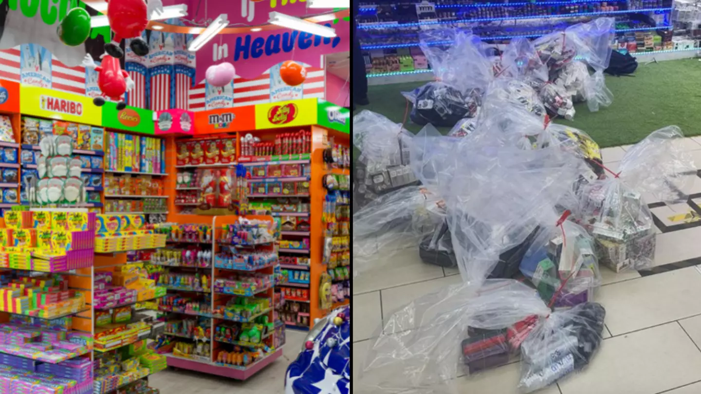 More than £140,000 worth of goods seized from Oxford Street American candy store