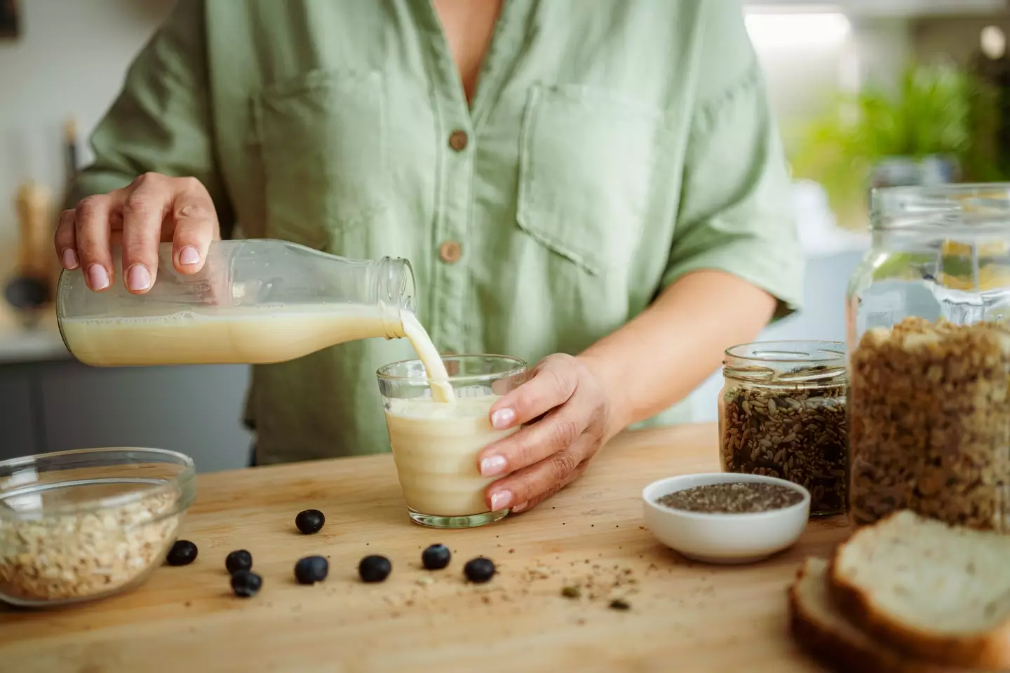 Who knew that soy milk is potentially worse for you than dairy milk? (Getty Stock Image)