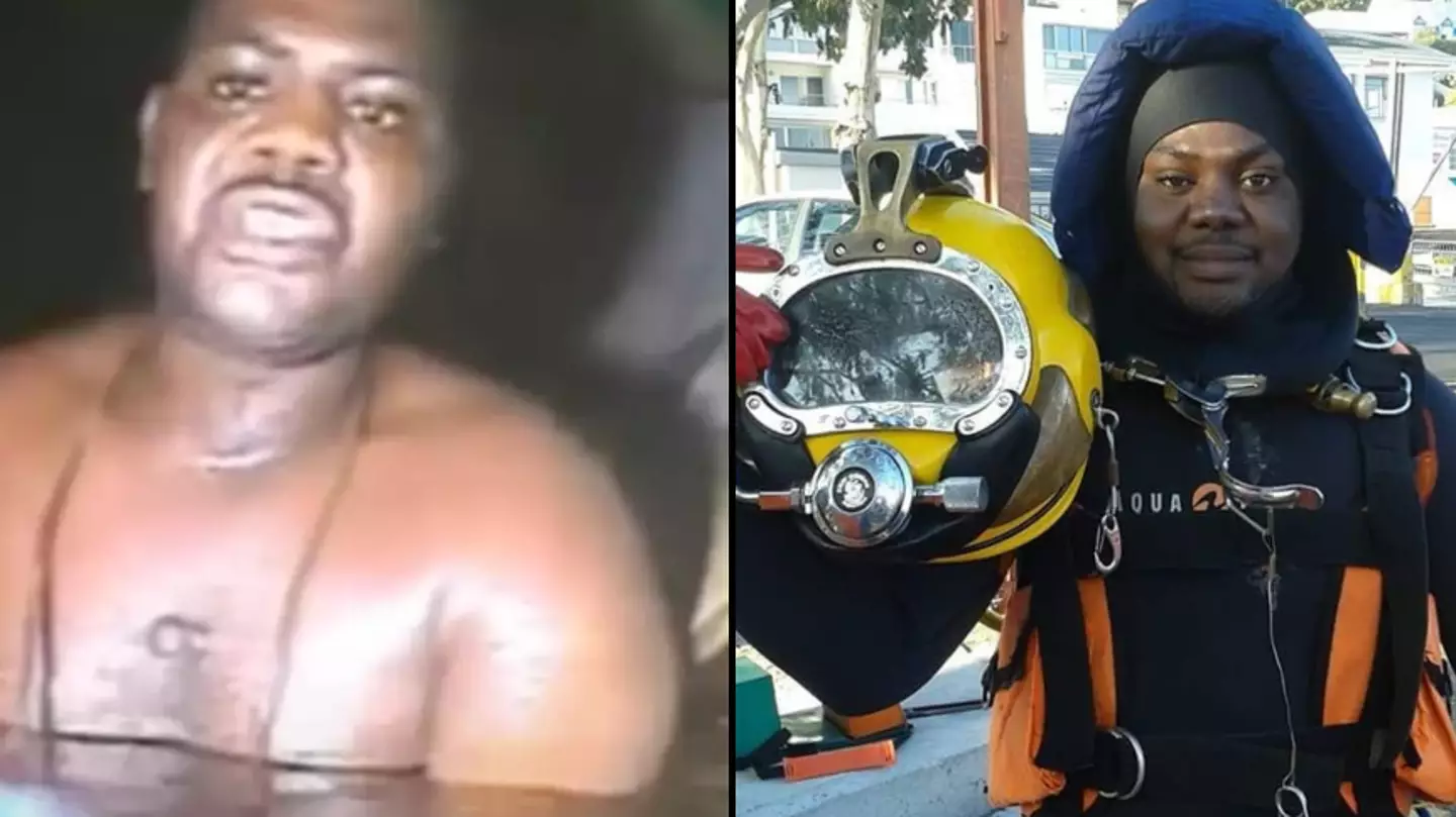 Incredible story of what happened to man after he survived being trapped at bottom of ocean for 60 hours