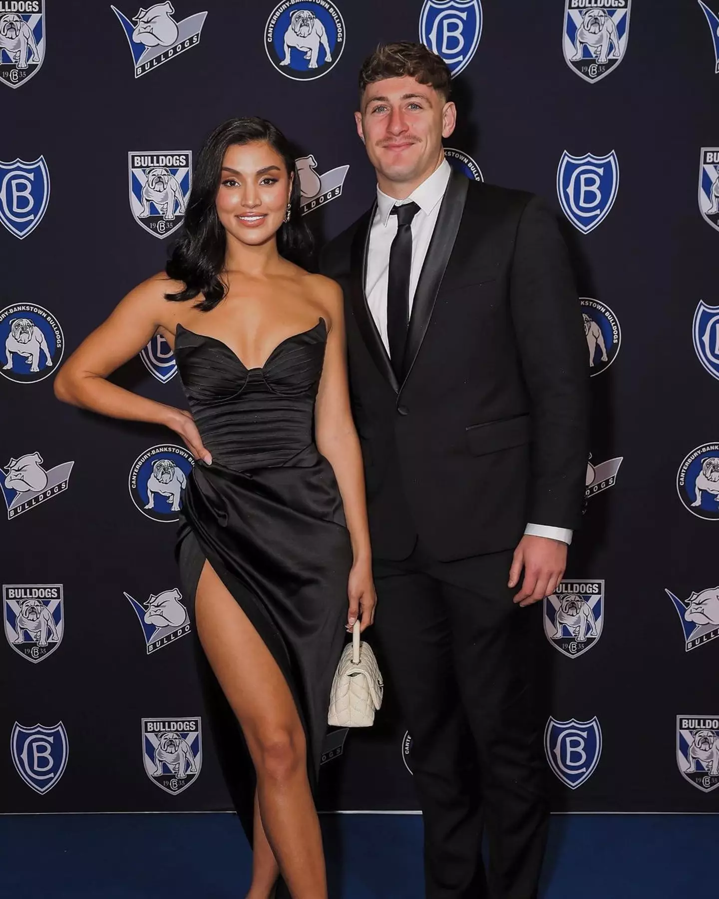 Max plays for the Bulldogs in Australia's NRL competition.