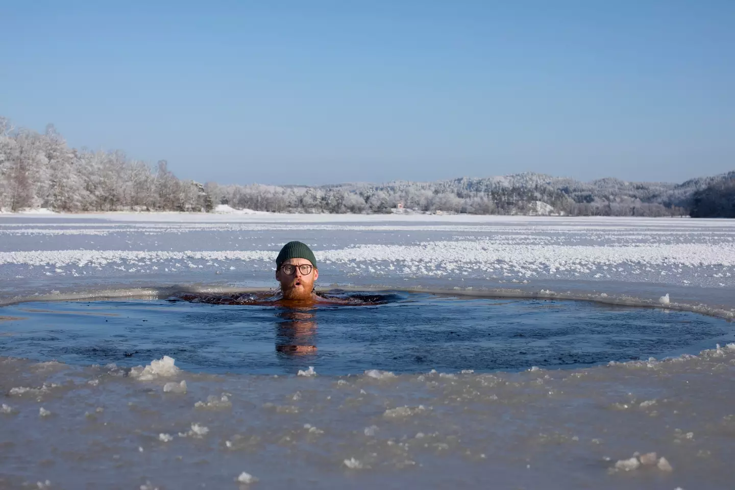 Swimming on your own in colder waters may not be the best choice (Getty Stock Photo)
